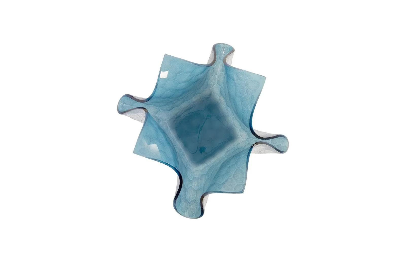 Blue Glass Bowl, SM - Frankwebs