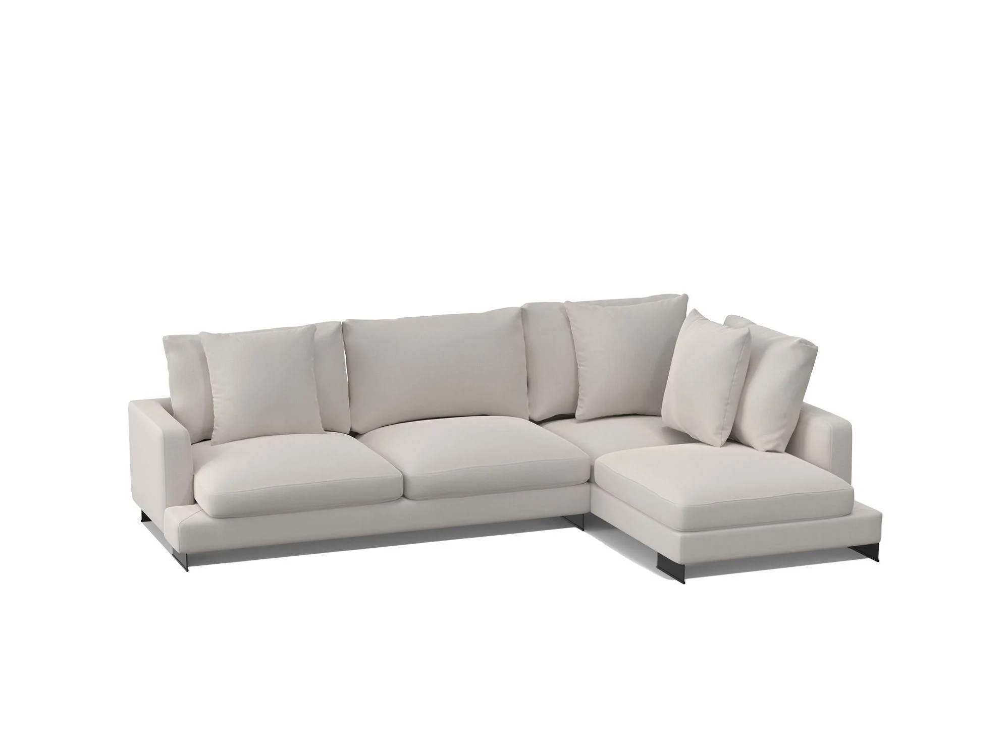 WEEKENDER Sectional Chaise Facing Right - Frankwebs