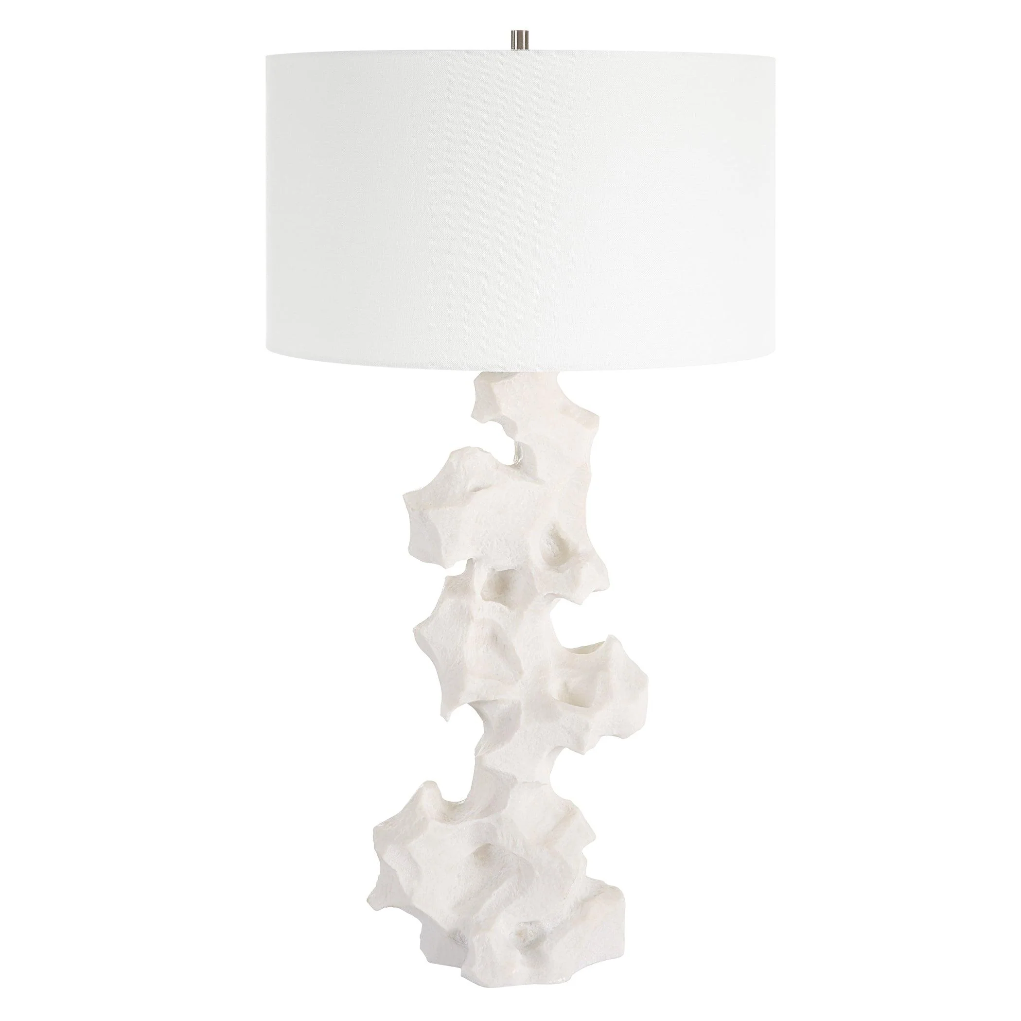 Remnant White Marble Table Lamp - Frankwebs