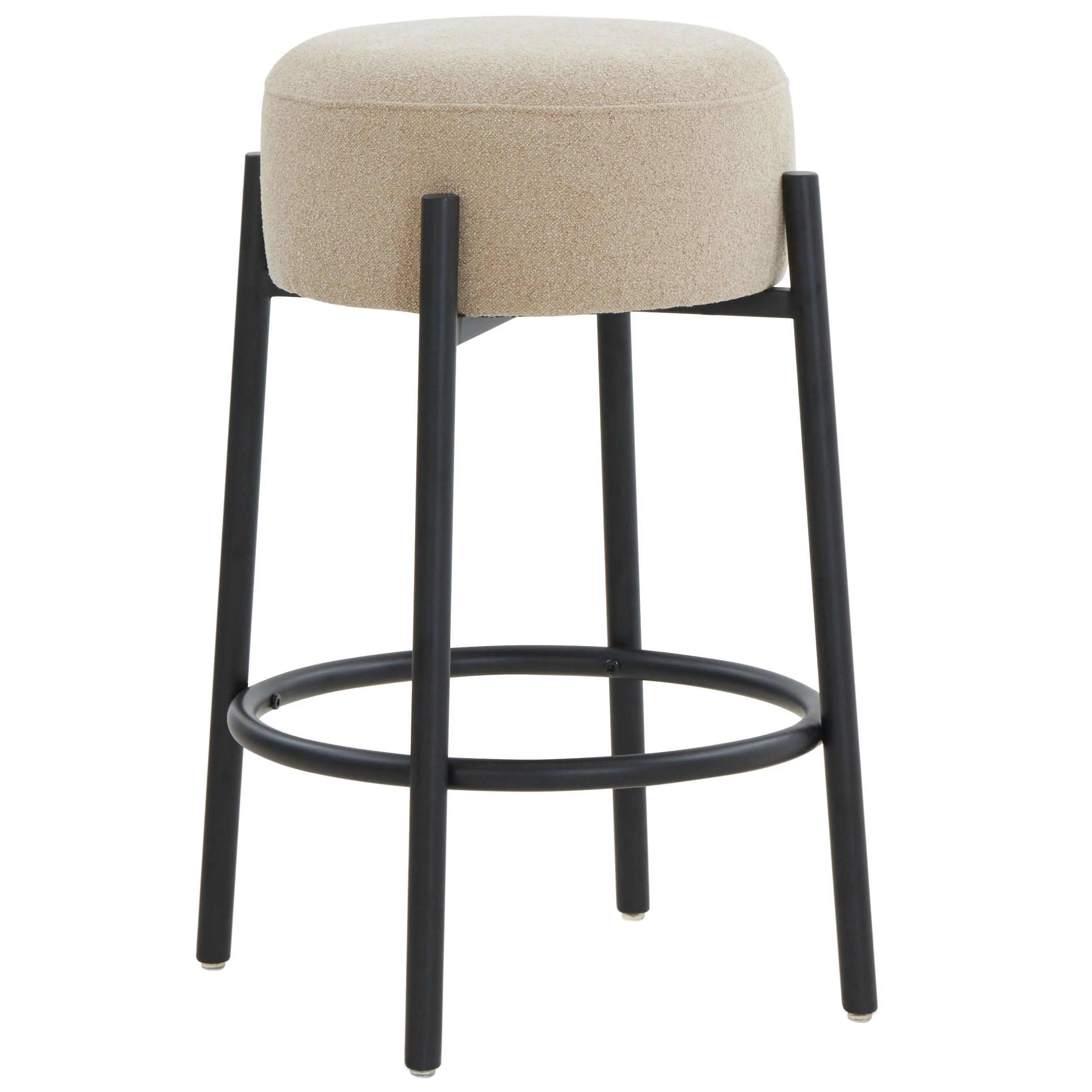 PAISLEIGH METAL LEG COUNTER STOOL - Frankwebs
