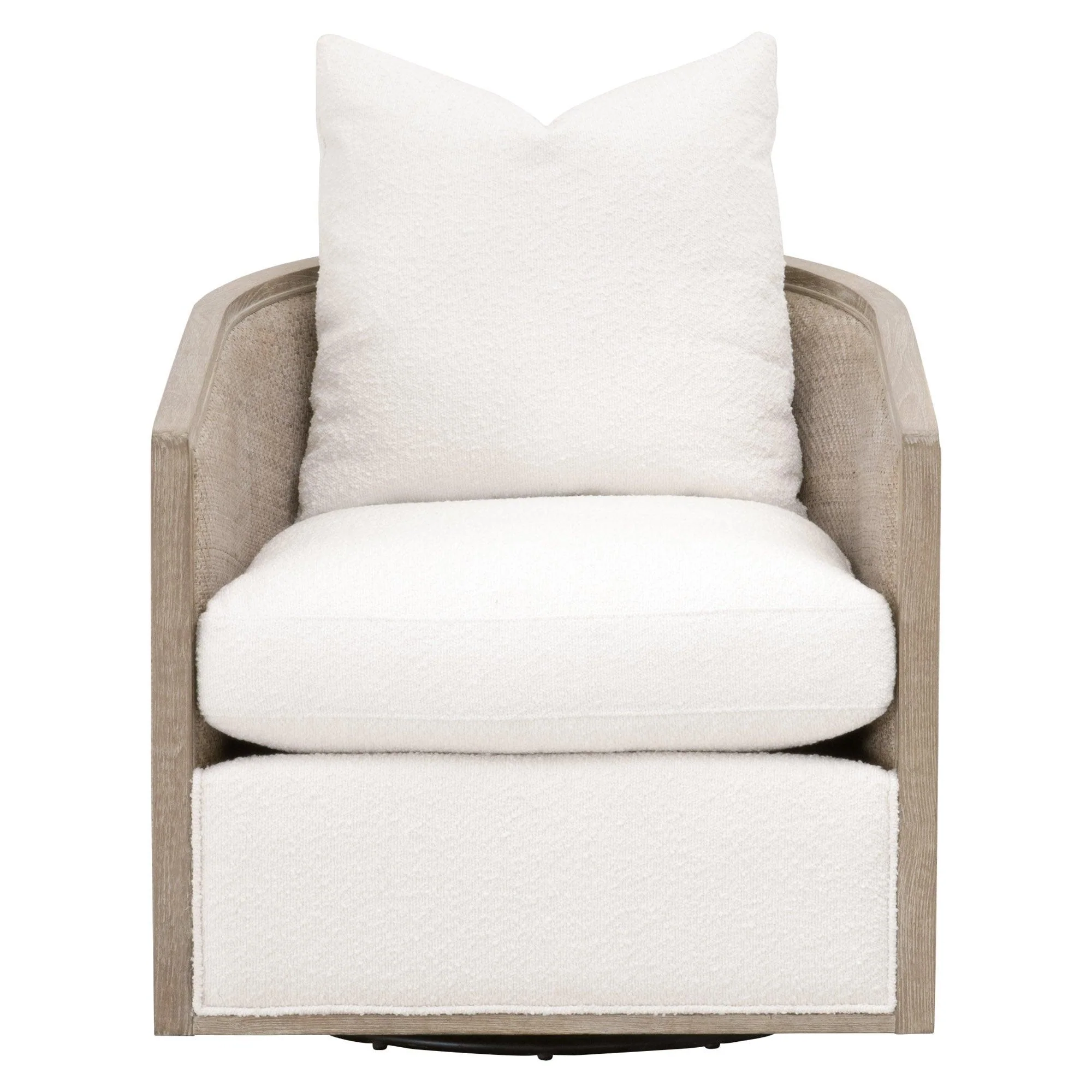 McGuire Swivel Club Chair - Frankwebs