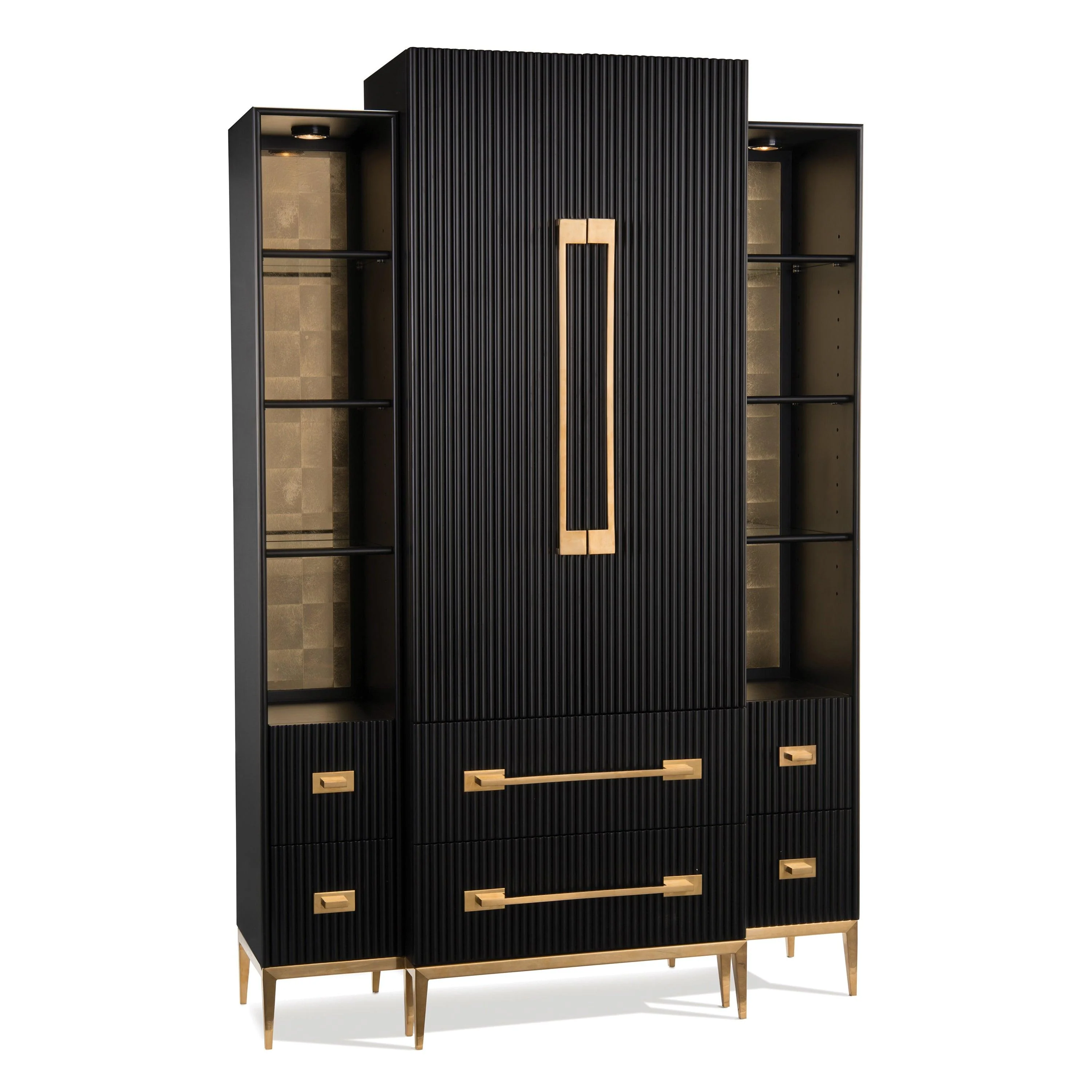 Black Satin Cabinet - Frankwebs