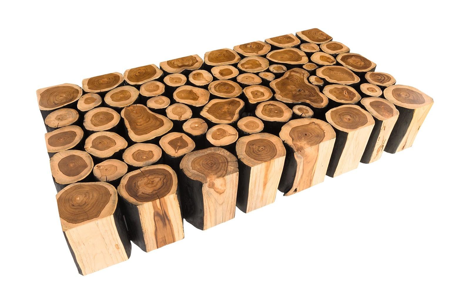 Boscage Coffee Table on Black Metal Legs, Rectangular - Frankwebs