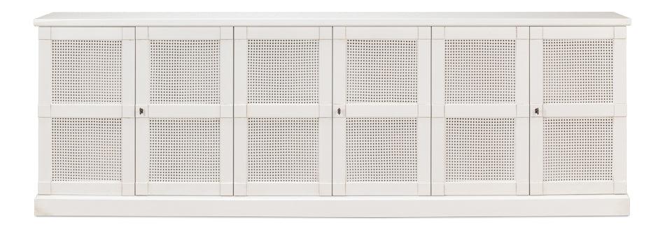 Luciana 6 Cane Dr Buffet 112 Cortina Wh - Frankwebs