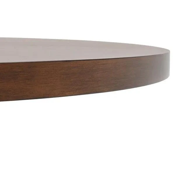 LUIS ROUND WOOD DINING TABLE - Frankwebs