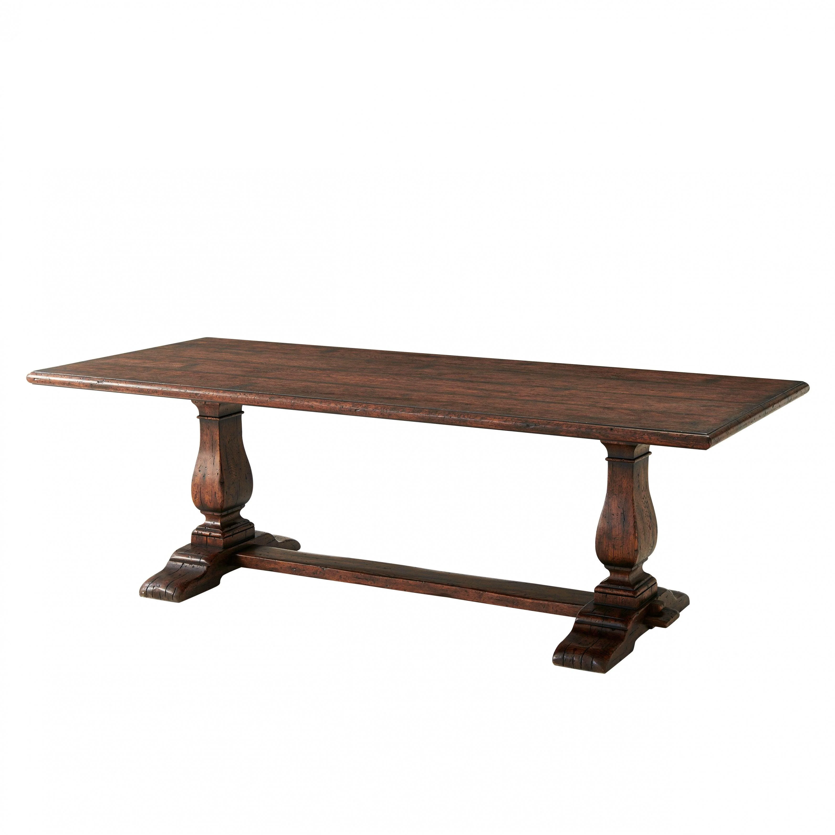 Victory Oak Refectory Dining Table - Frankwebs
