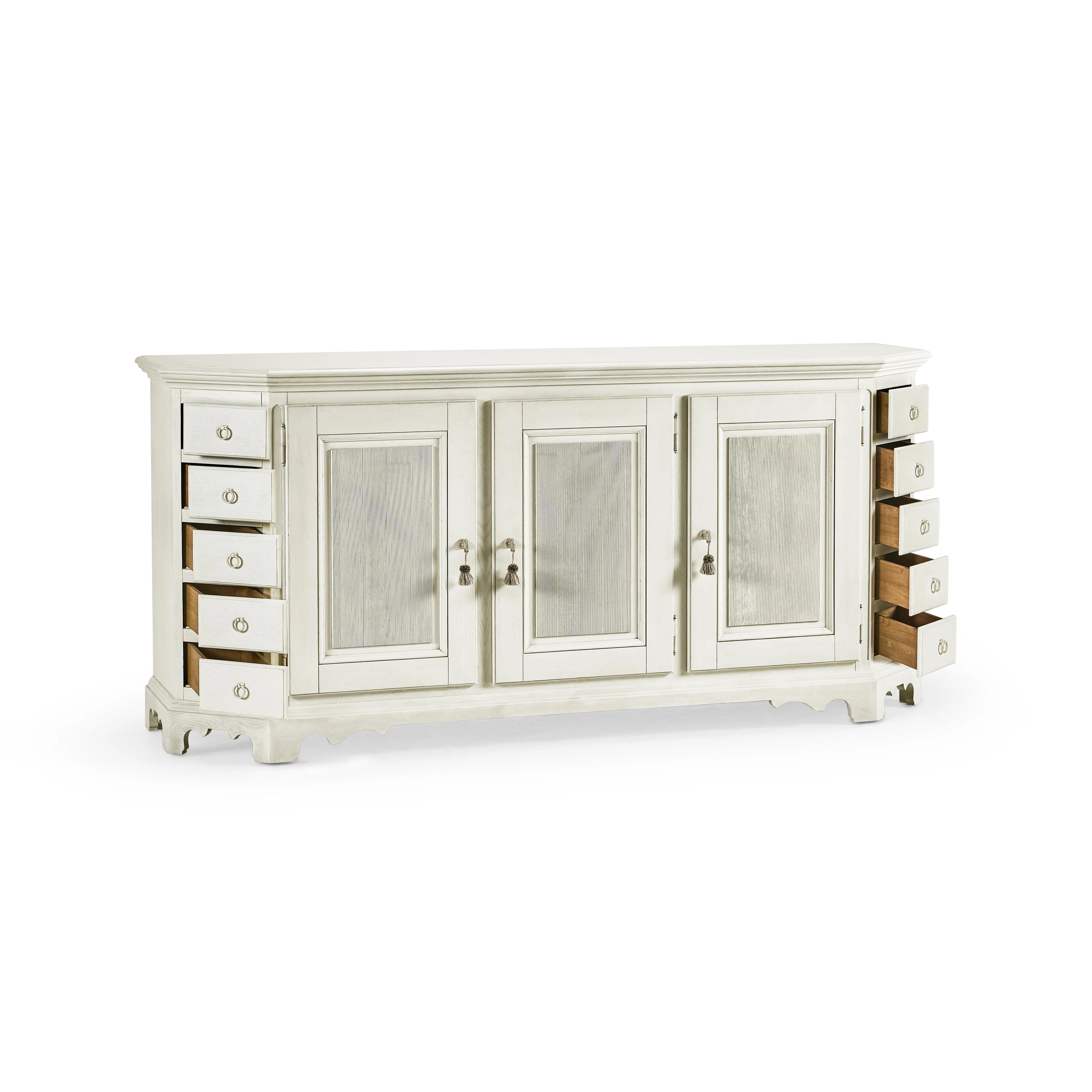 Nimbostratus Credenza - White - Frankwebs