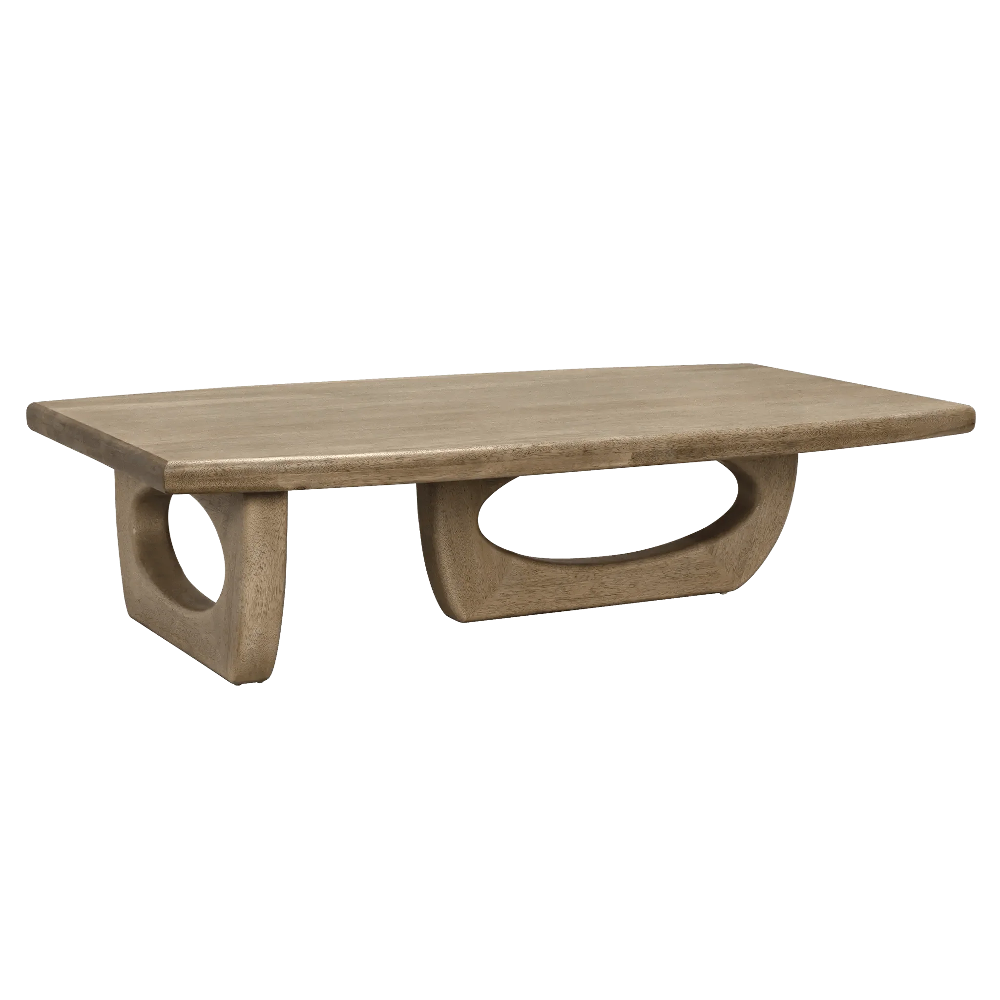 Douglas Coffee Table, Bleached Walnut - Frankwebs