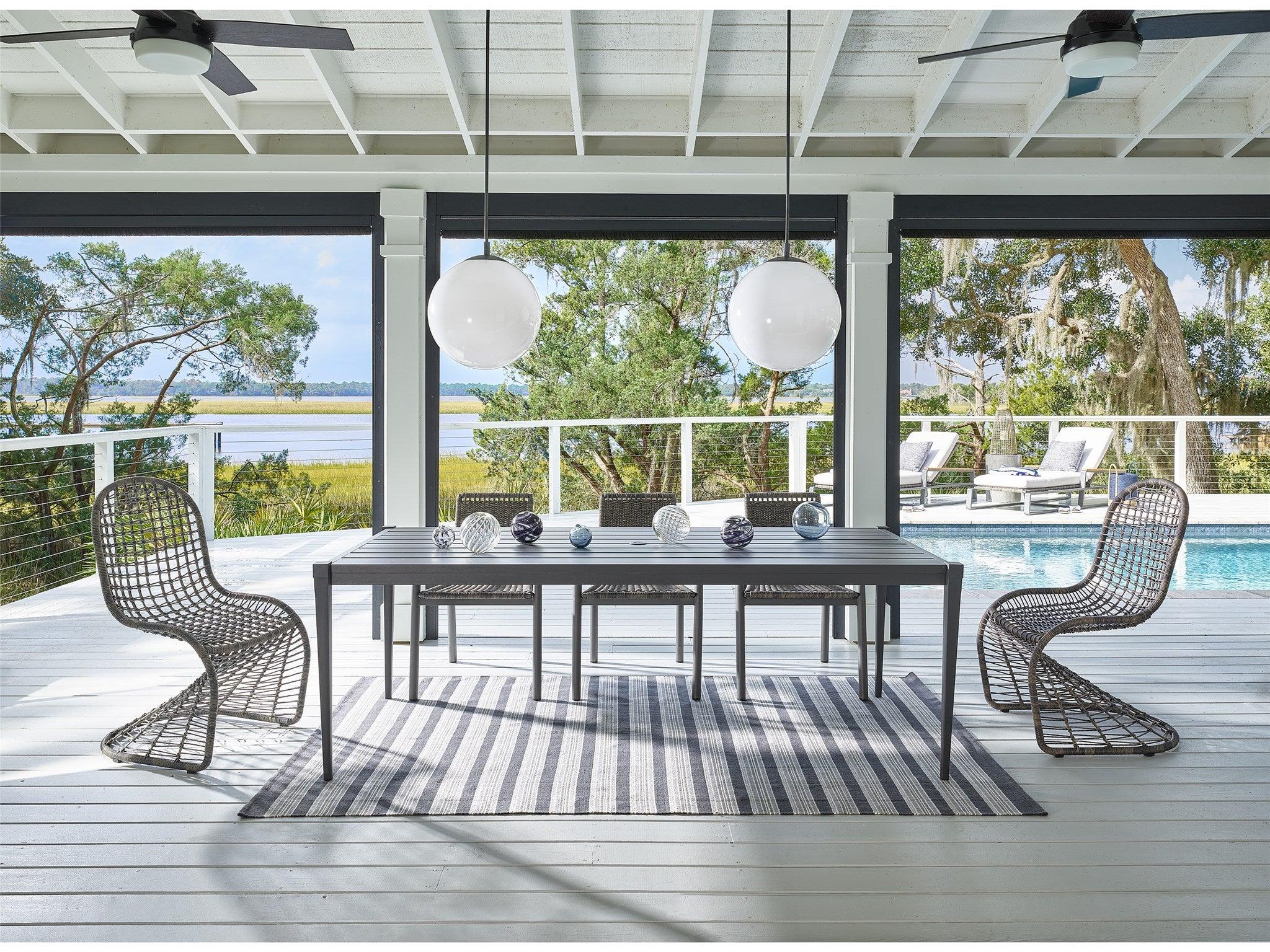 Outdoor Seneca Rectangle Dining Table - Frankwebs