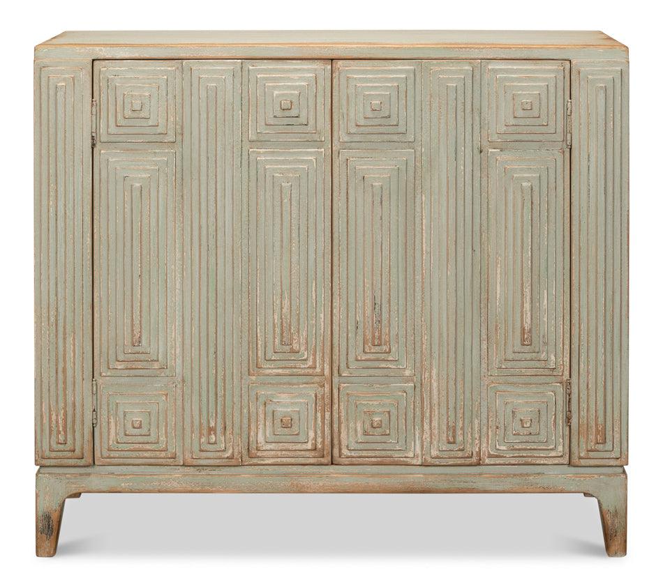 Peyton 2 Door Commode - Sage - Frankwebs