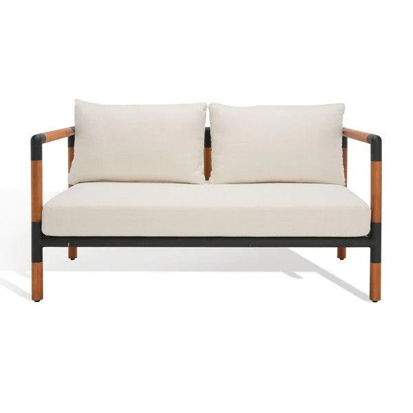 TOMMY METAL AND WOOD PATIO SOFA - Frankwebs
