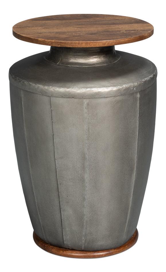 Foundry Iron Round Accent Table - Frankwebs