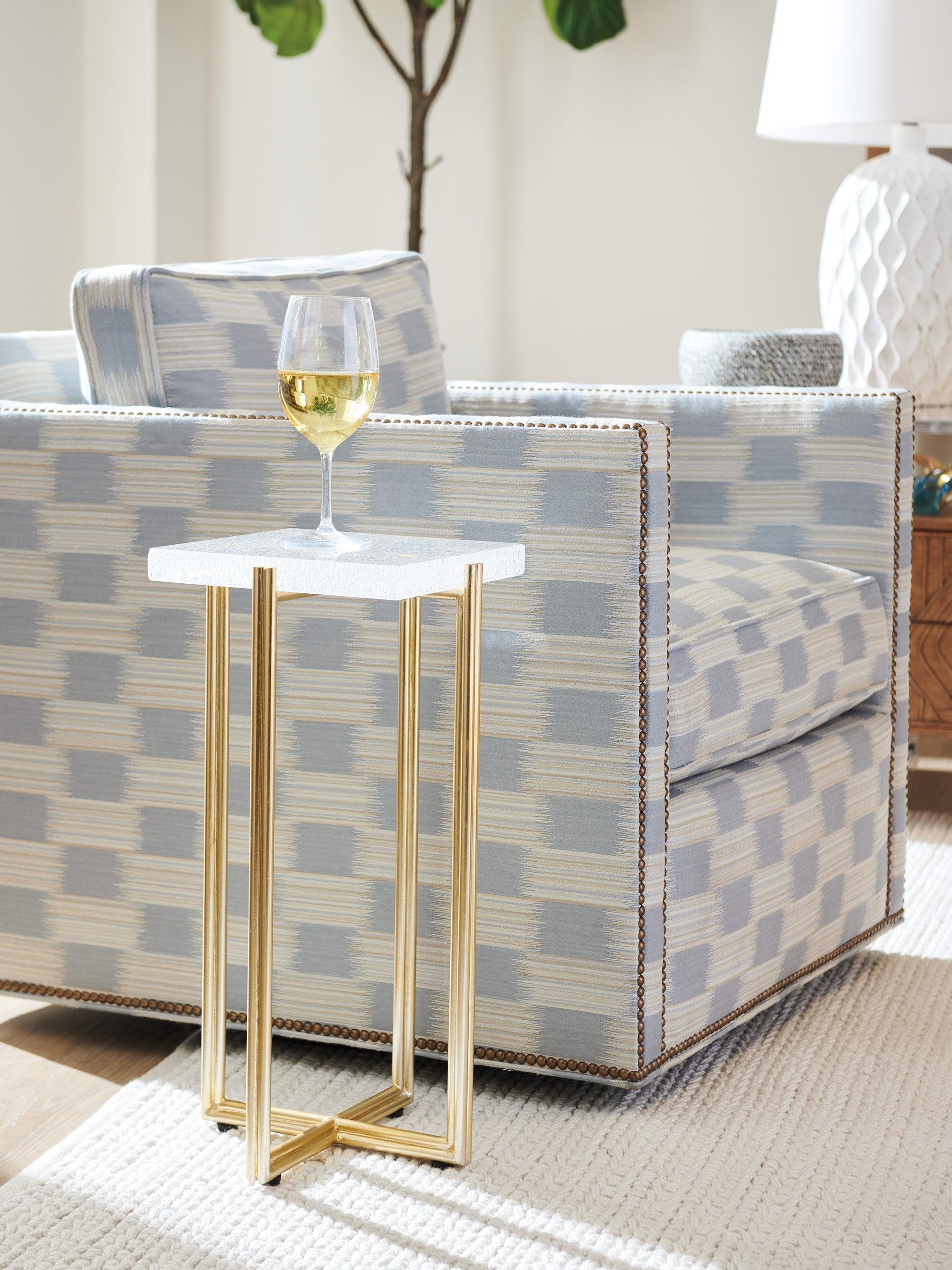 Palm Desert Ashlyn Acrylic Accent Table - Frankwebs