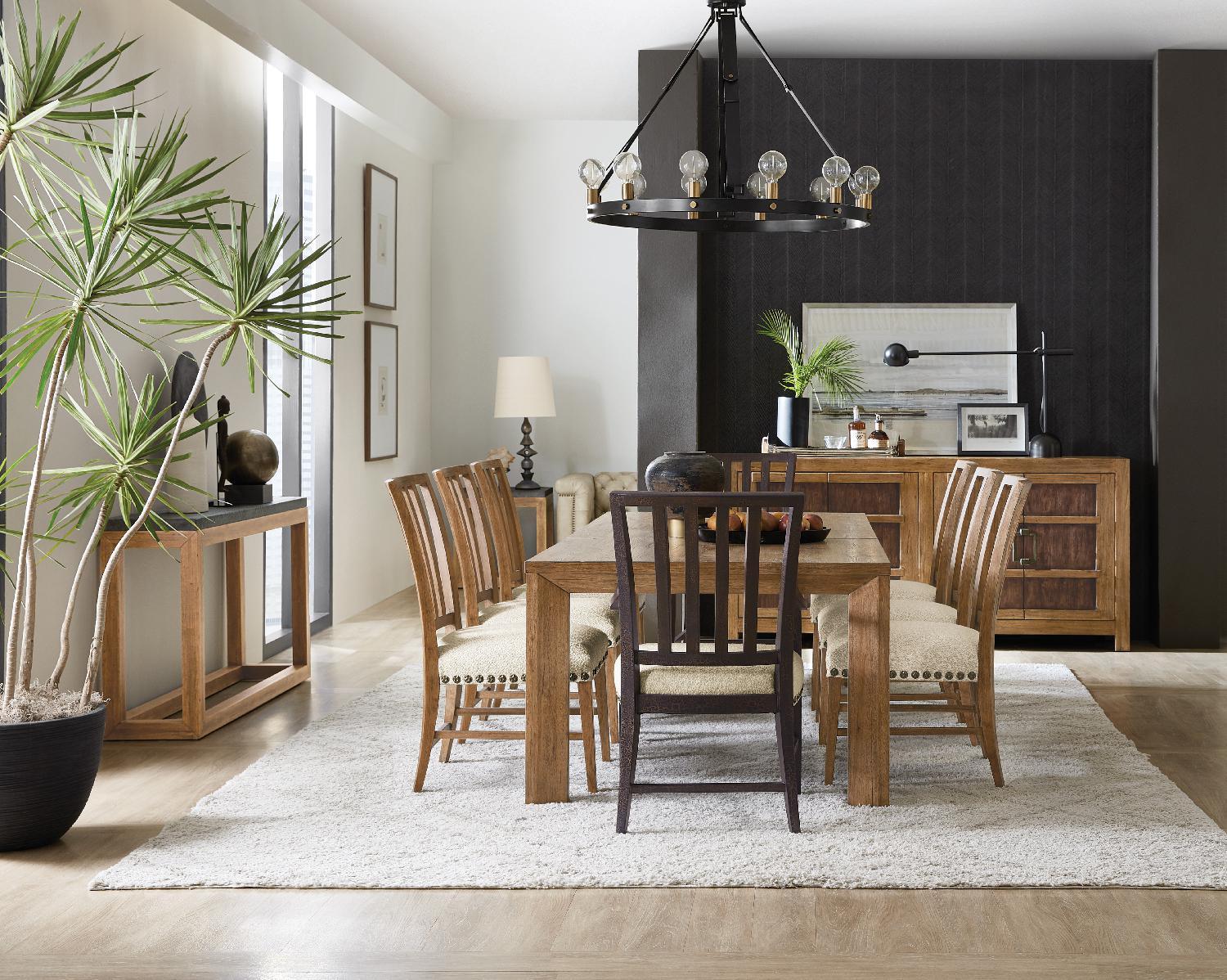 Big Sky Leg Table with1-24 in leaf - Frankwebs