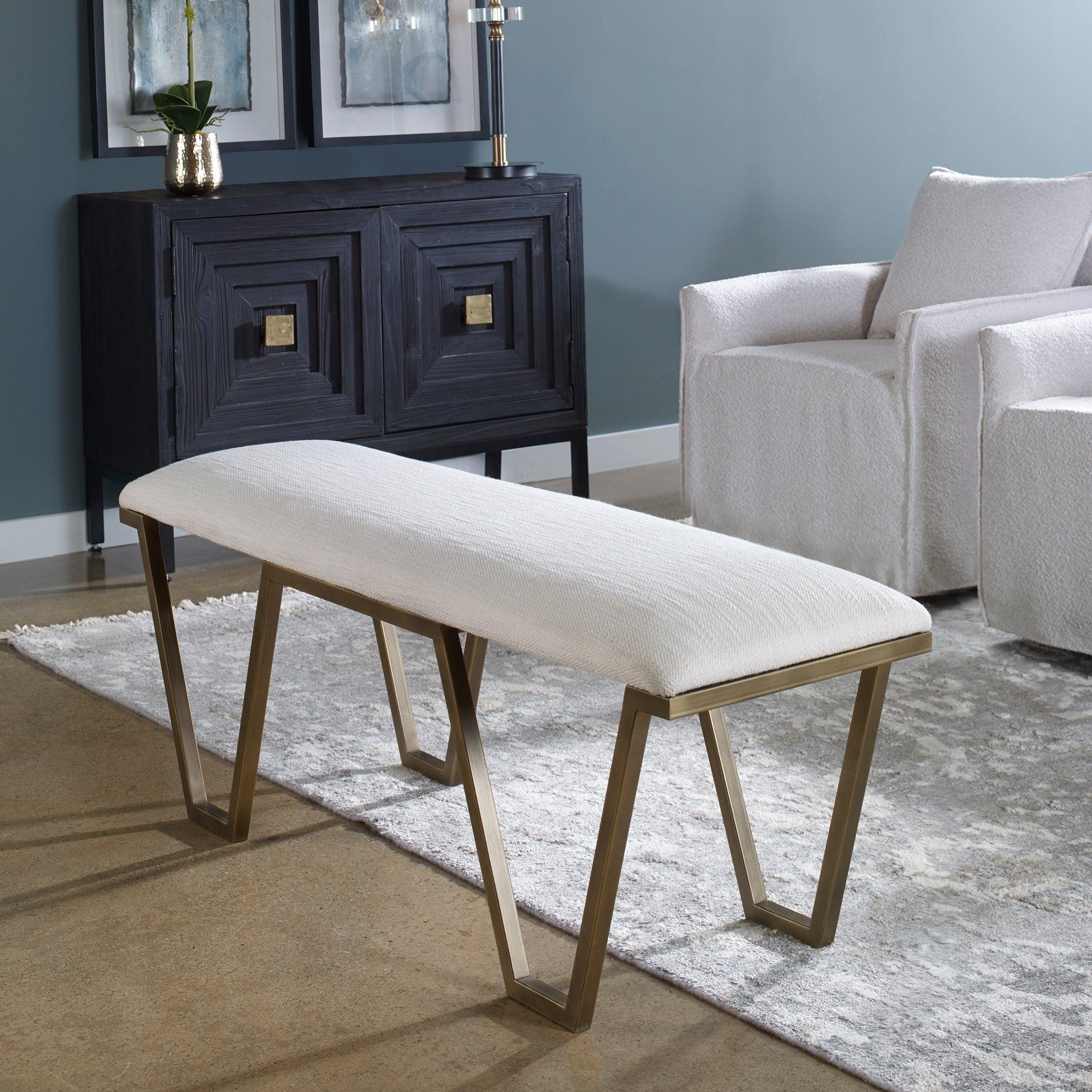 Farrah Geometric Bench - Frankwebs