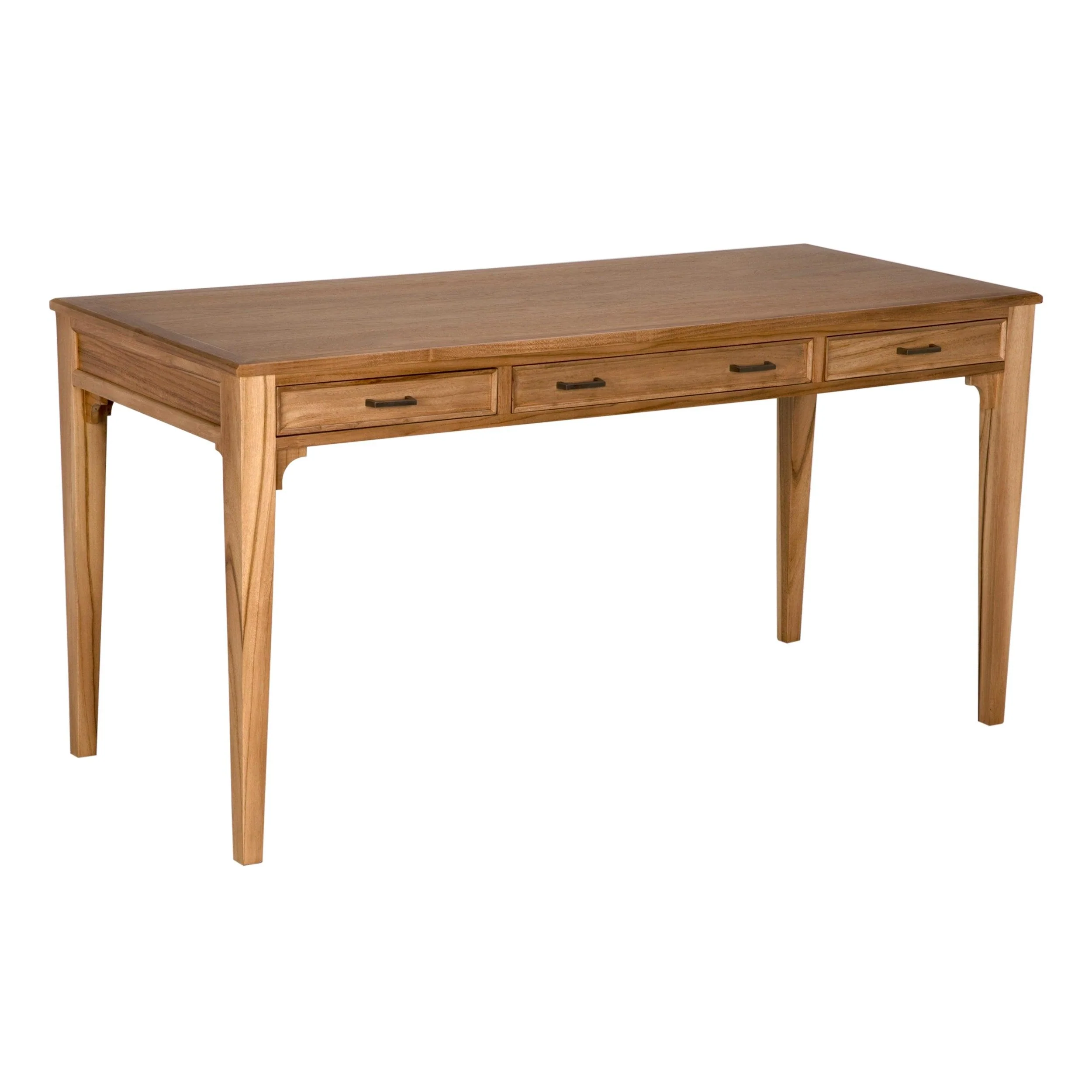 Ambrose Desk, Bleached Teak - Frankwebs