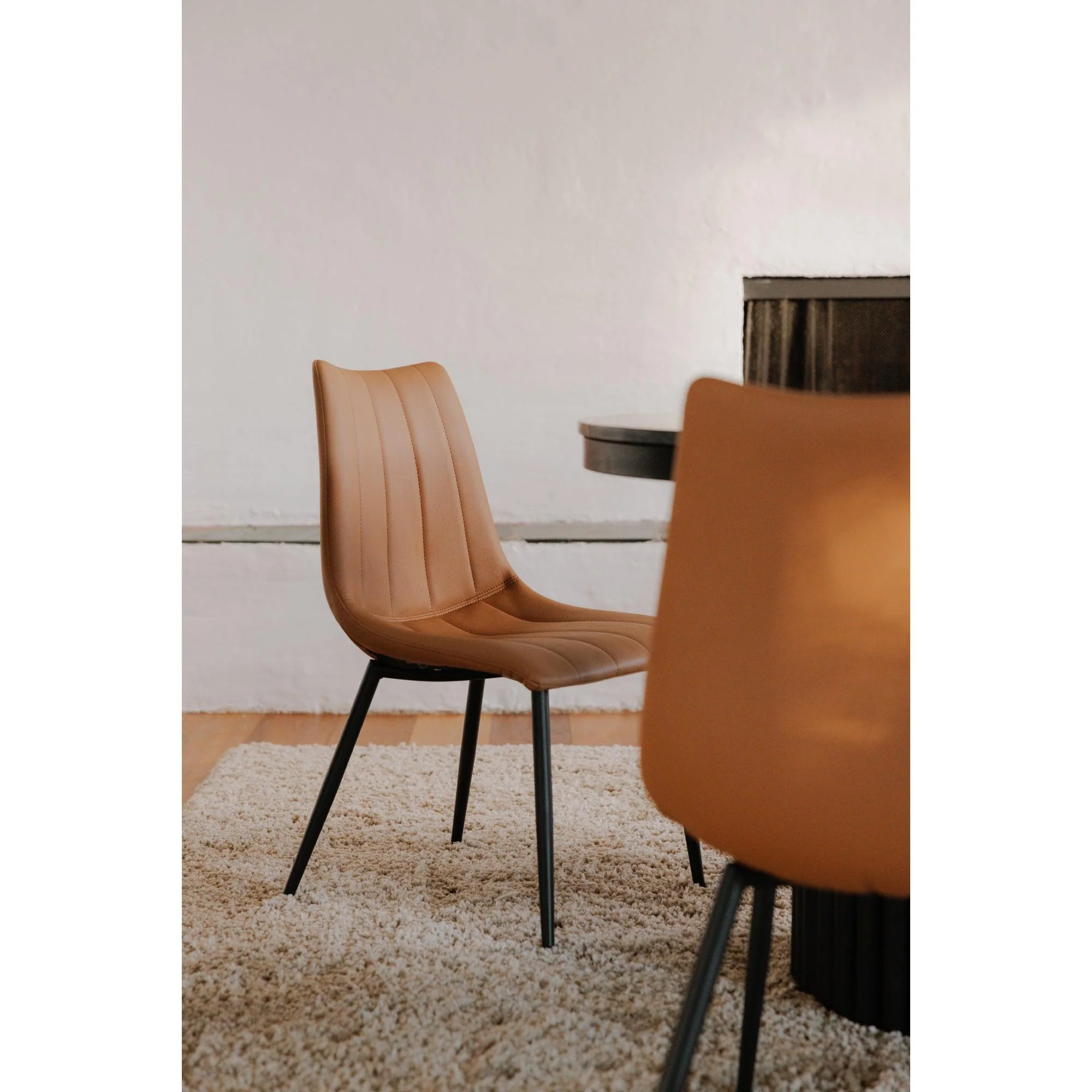 Alibi Dining Chair Tan - Set Of Two - Frankwebs