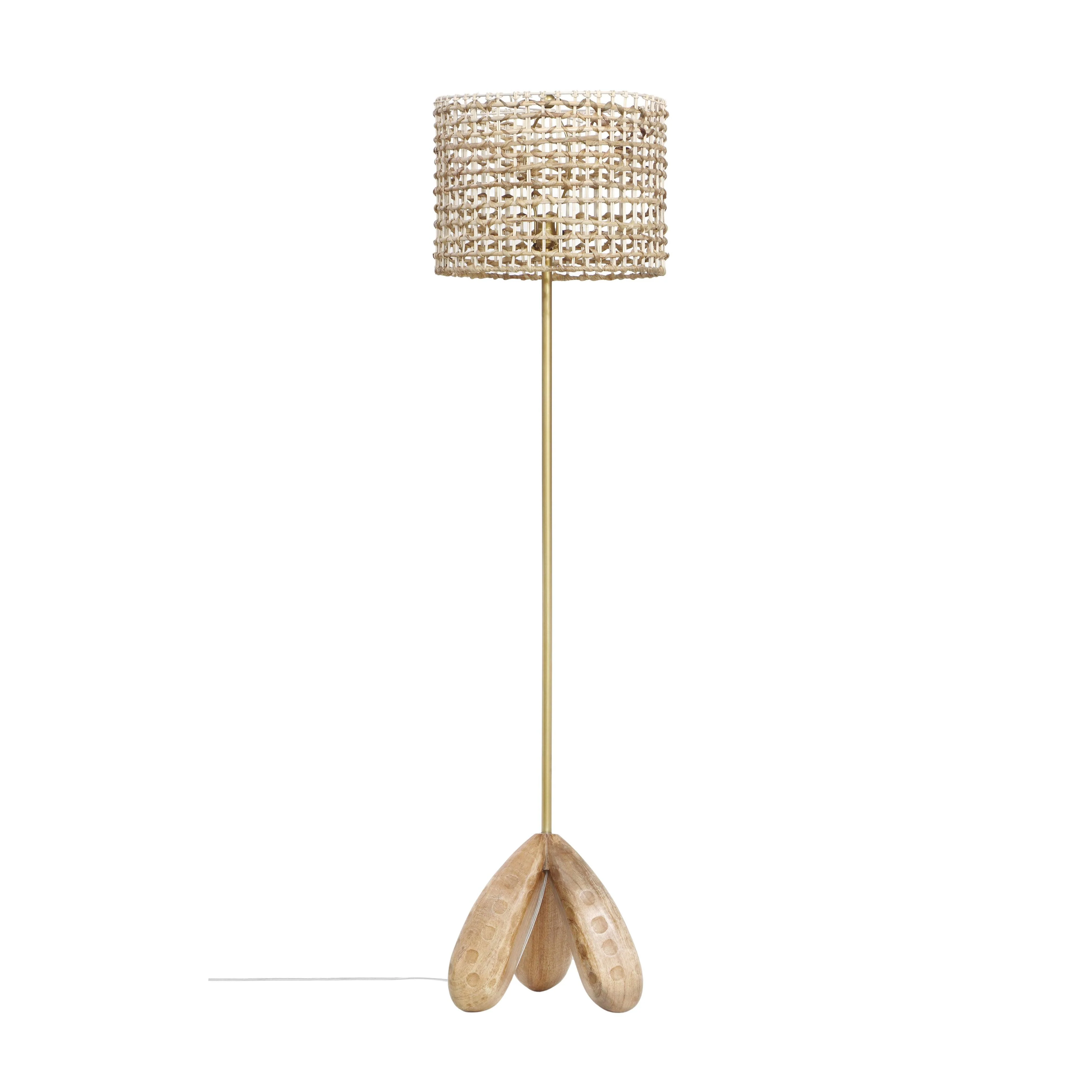 Alondra Wooden Floor Lamp - Frankwebs