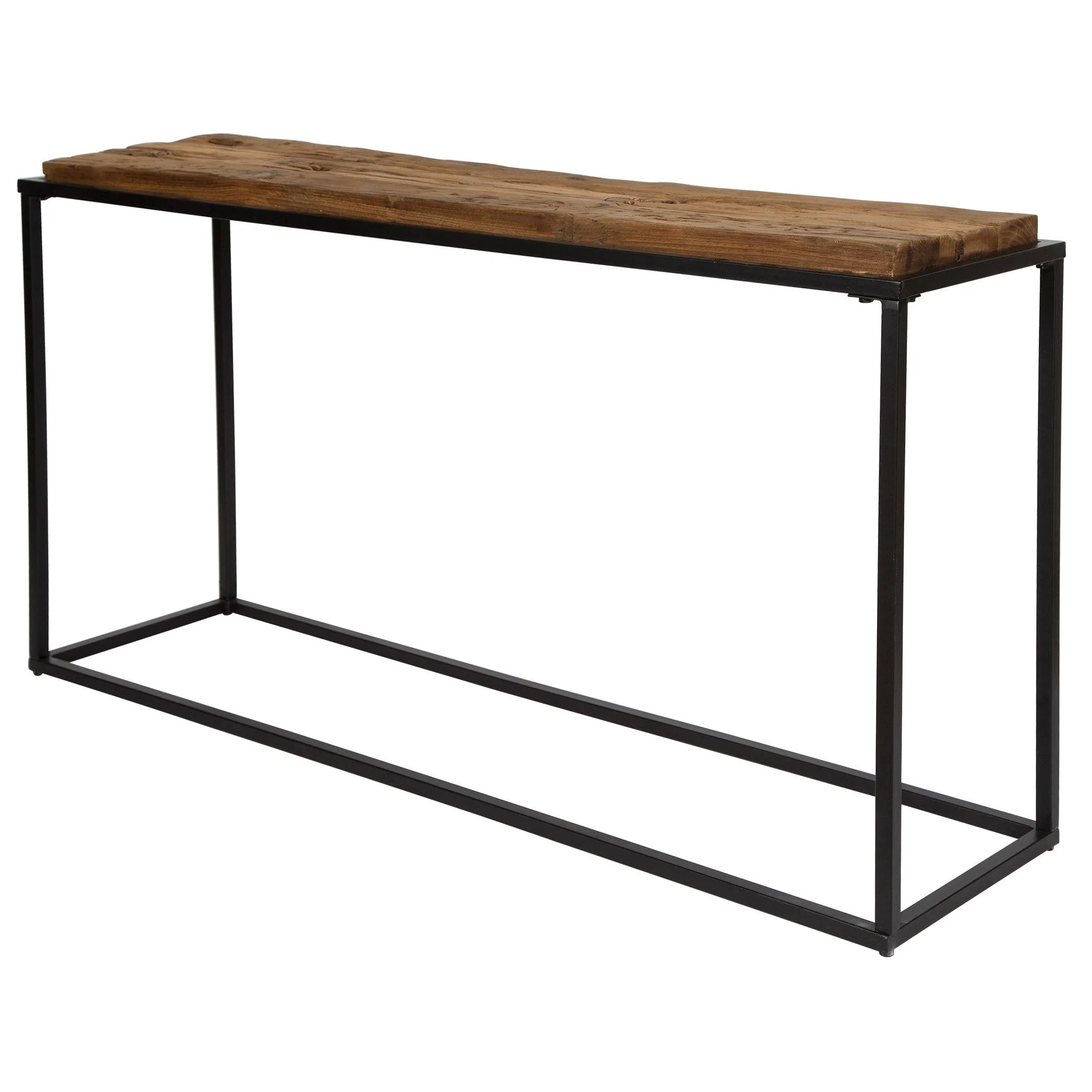 HOLSTON SALVAGED WOOD CONSOLE TABLE - Frankwebs