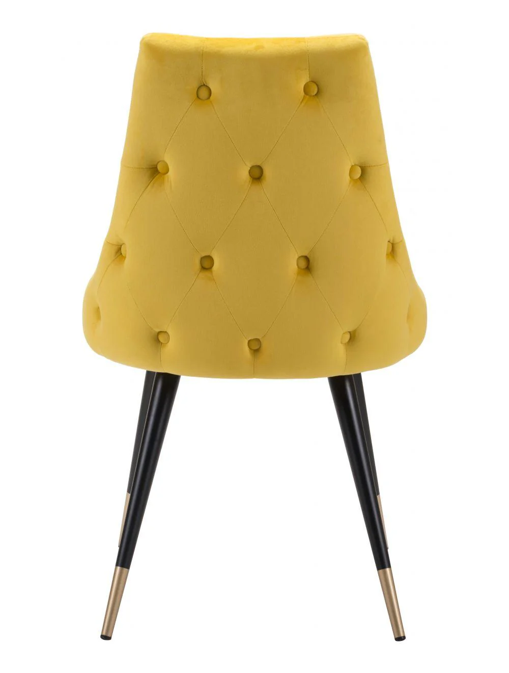 Piccolo Dining Chair (Set of 2) Yellow - Frankwebs