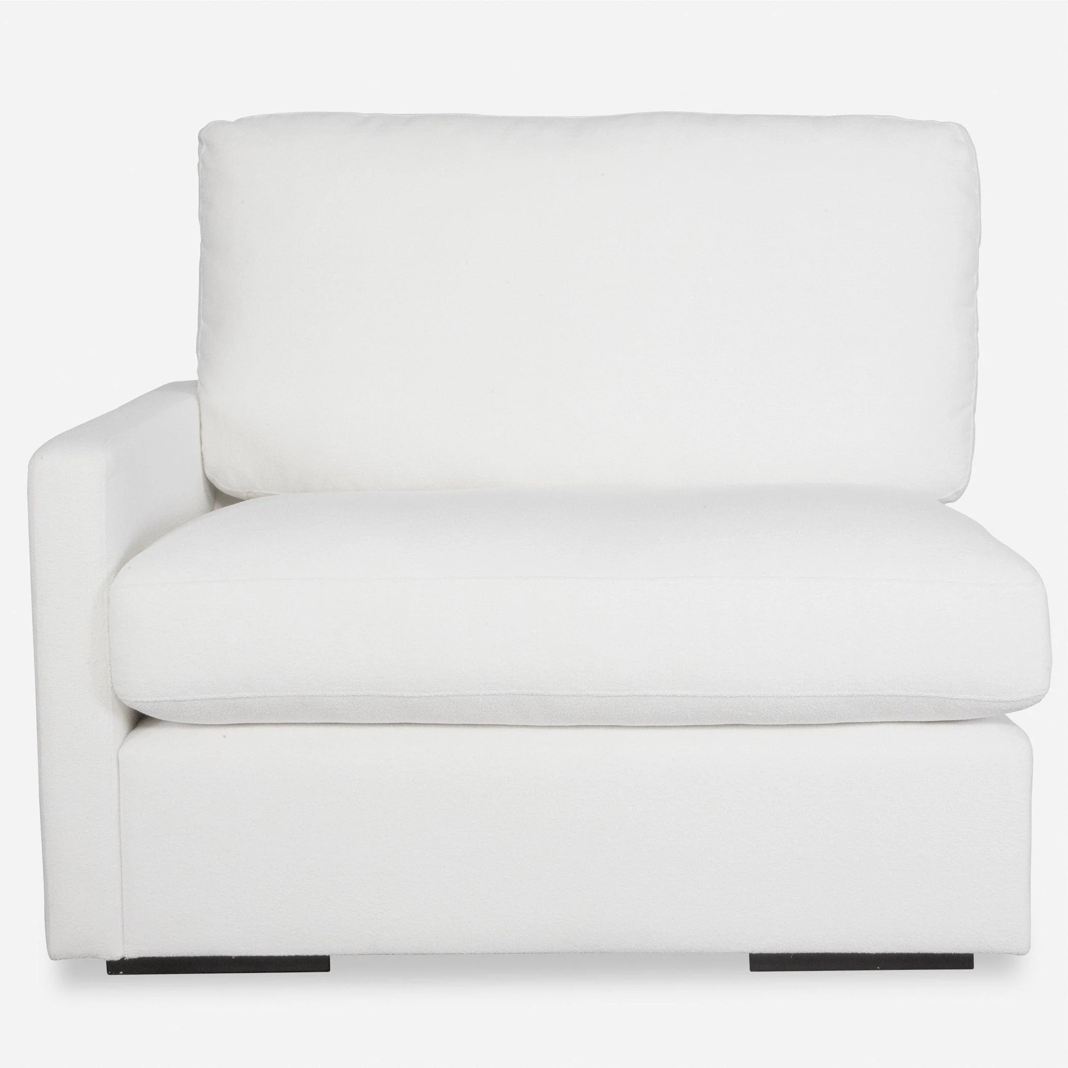 Refuge Arctic White Left Arm Facing Sofa - Frankwebs