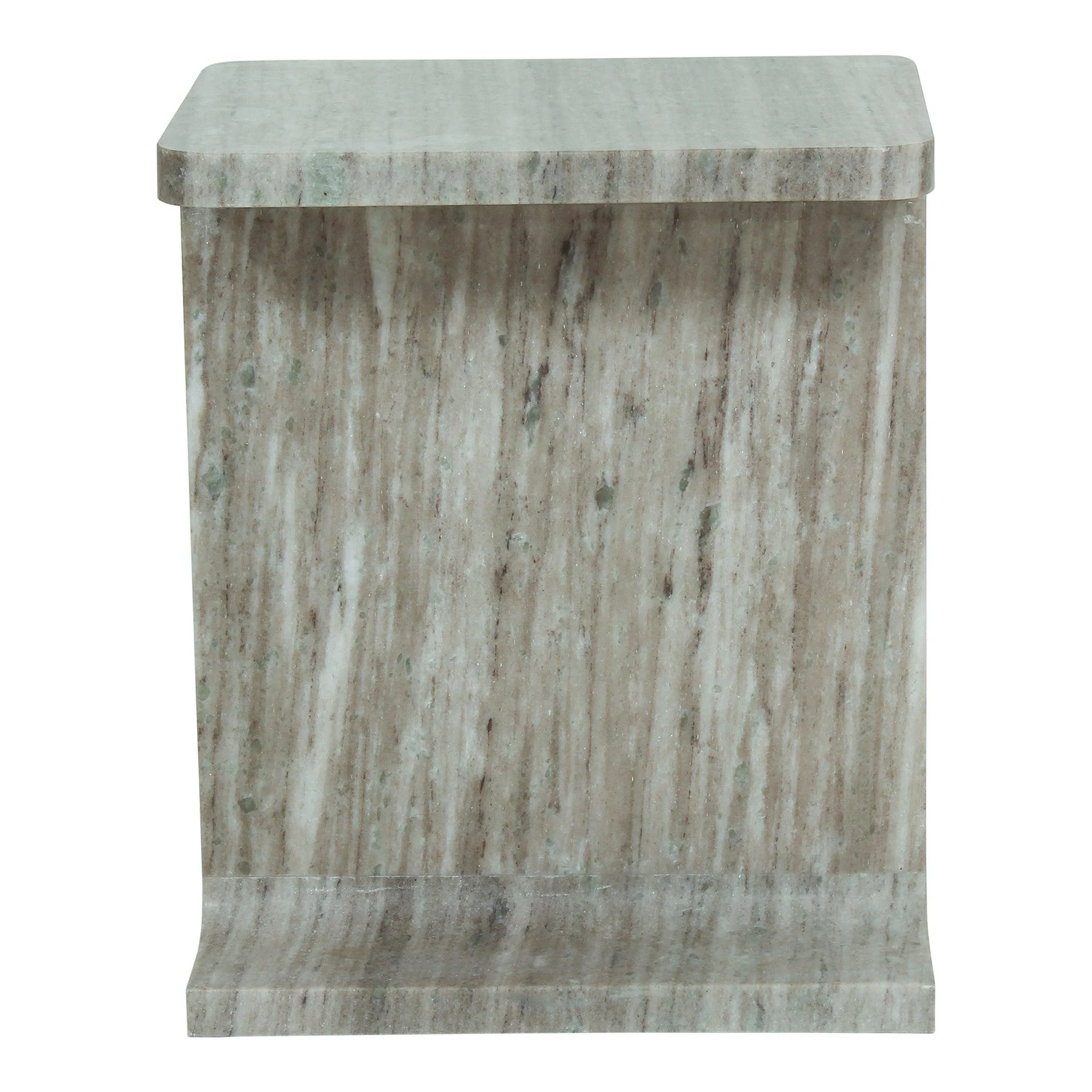 Tullia Accent Table Taupe - Frankwebs