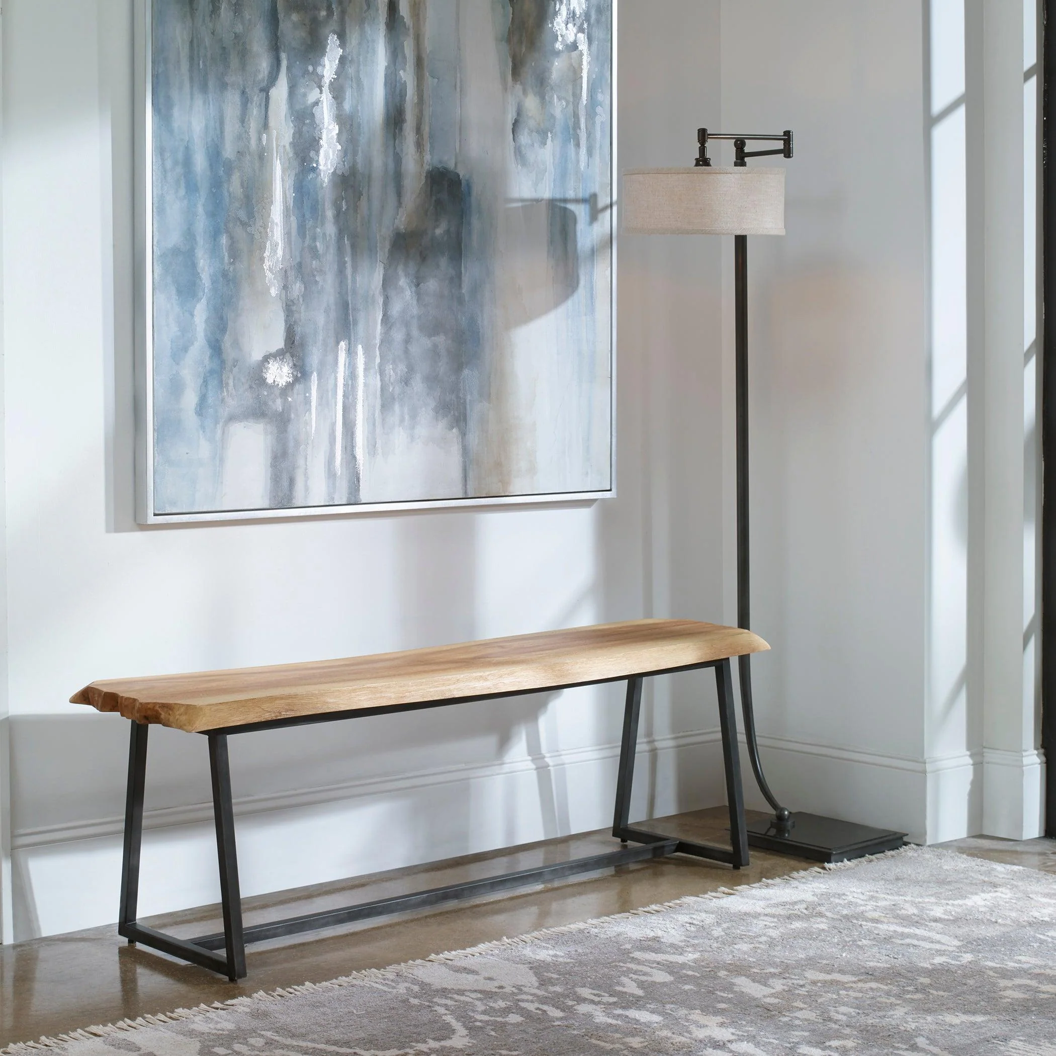 Laurel Wooden Bench - Frankwebs