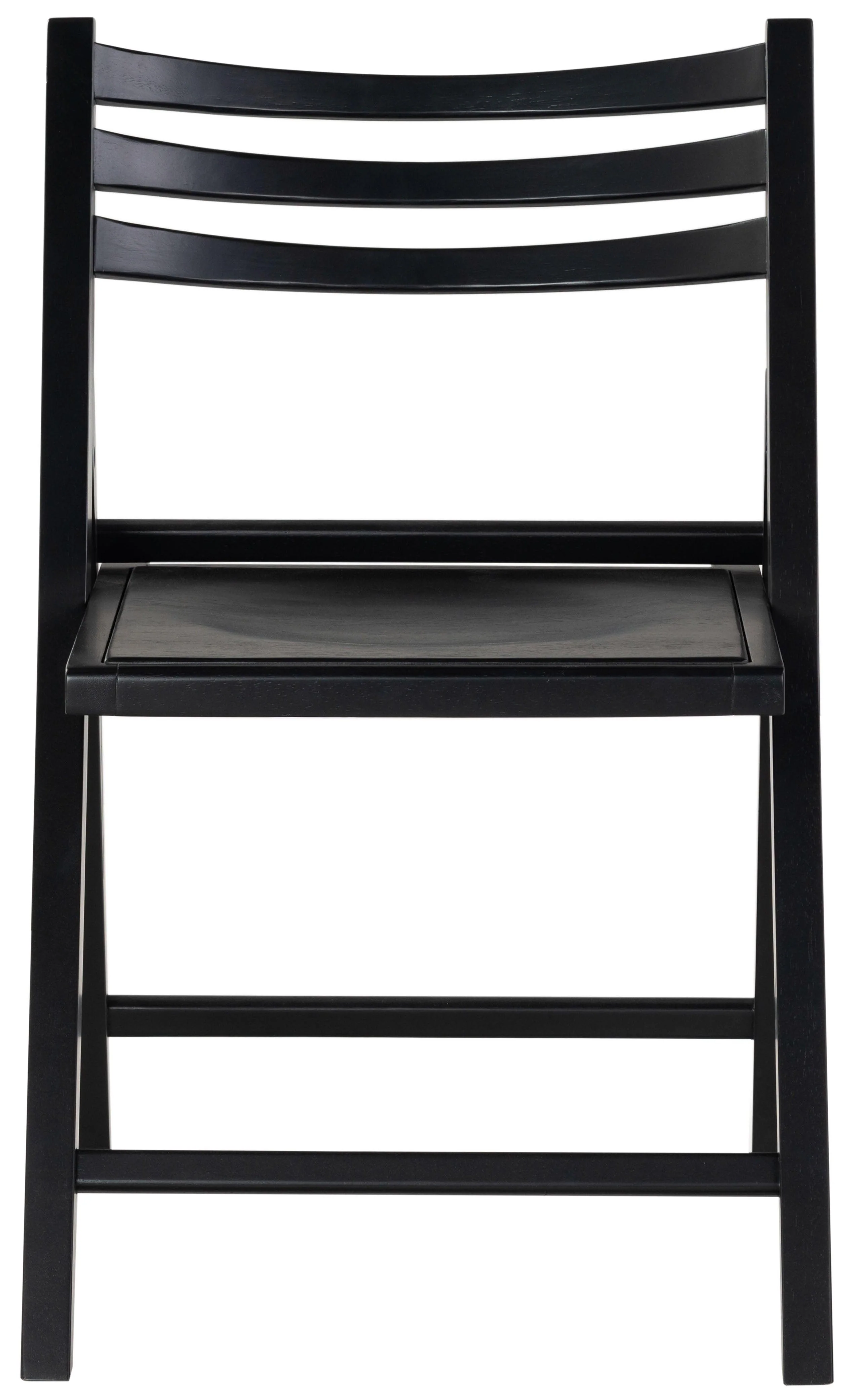 Jacie Wood Seat Folding Chair - Frankwebs