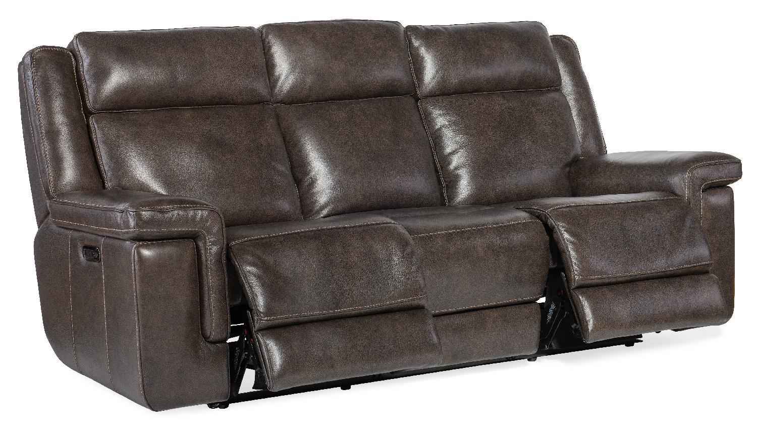 Montel Lay Flat Power Sofa with Power Headrest & Lumbar - Frankwebs
