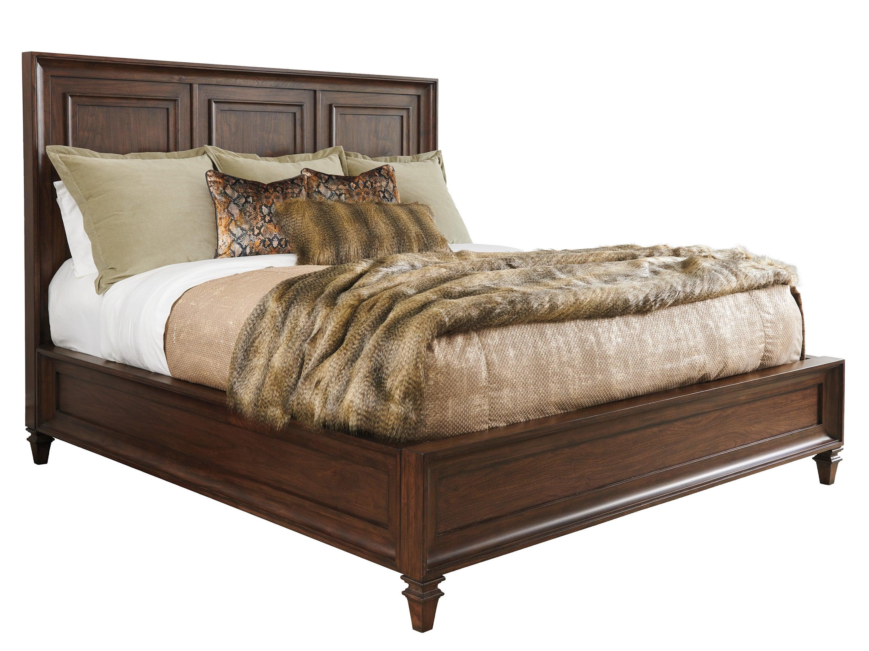 Silverado Walnut Creek Wood Panel Bed - Frankwebs