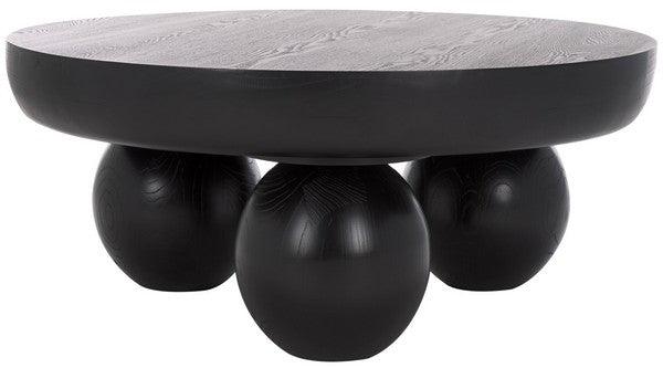 Hayliette Round Wood Coffee Table - Frankwebs