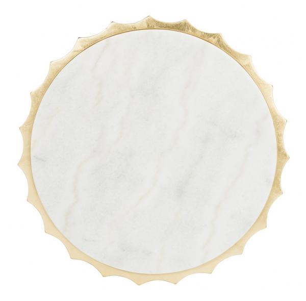 ELODIE GOLD SIDE TABLE - Frankwebs