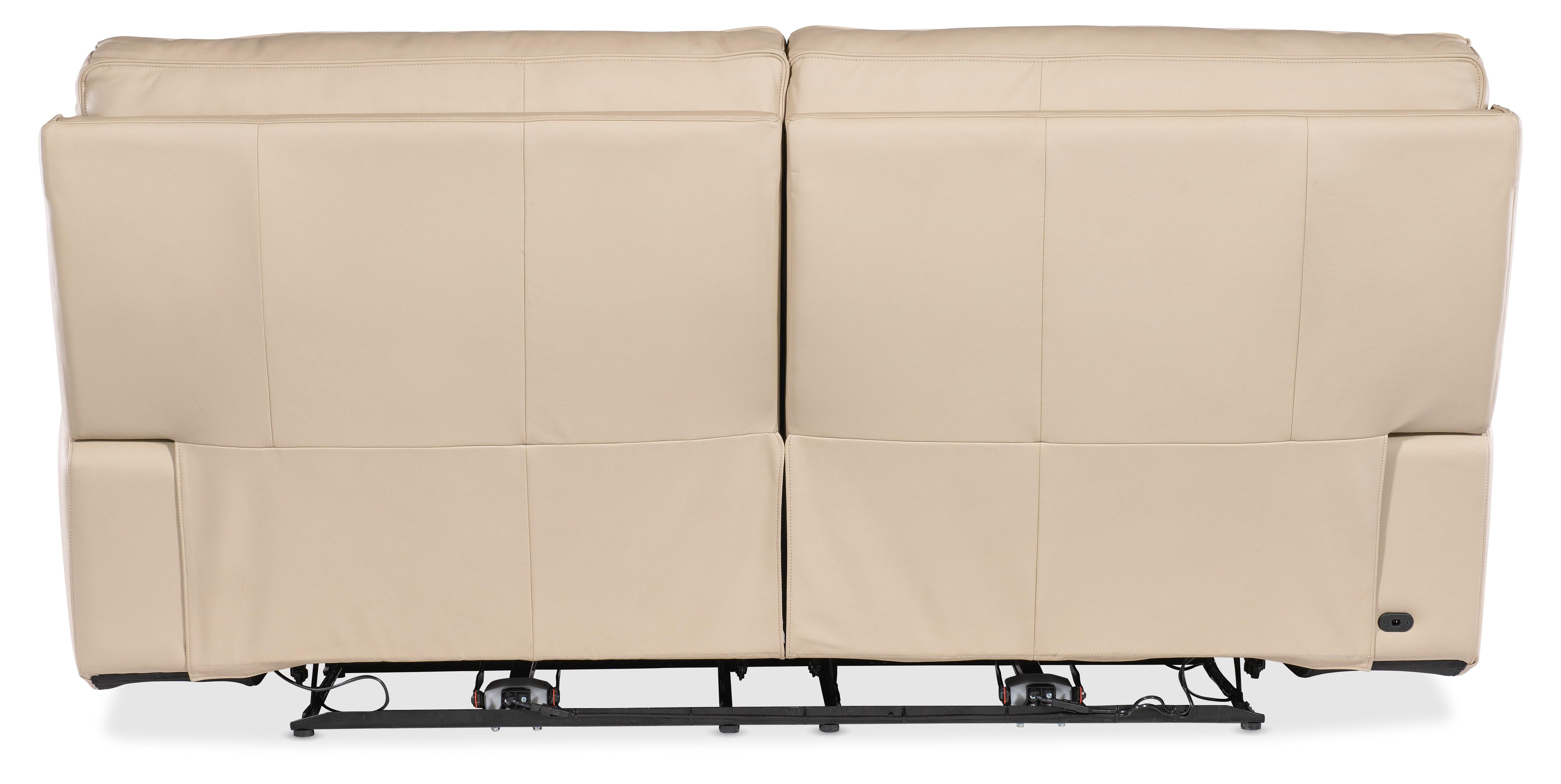 Kramer Zero Gravity Power Sofa w/ Power Headrest - Beige - Frankwebs