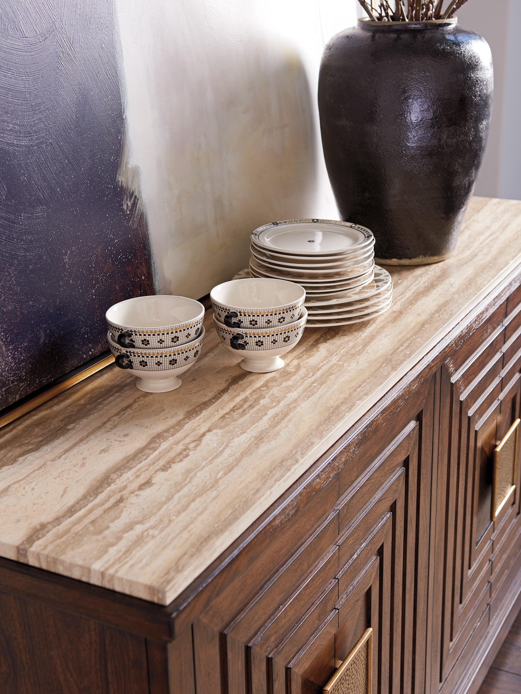 Silverado Los Gatos Buffet With Stone Top - Frankwebs