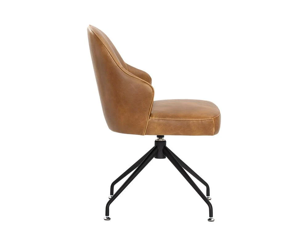 Bretta Swivel Dining Chair - Frankwebs