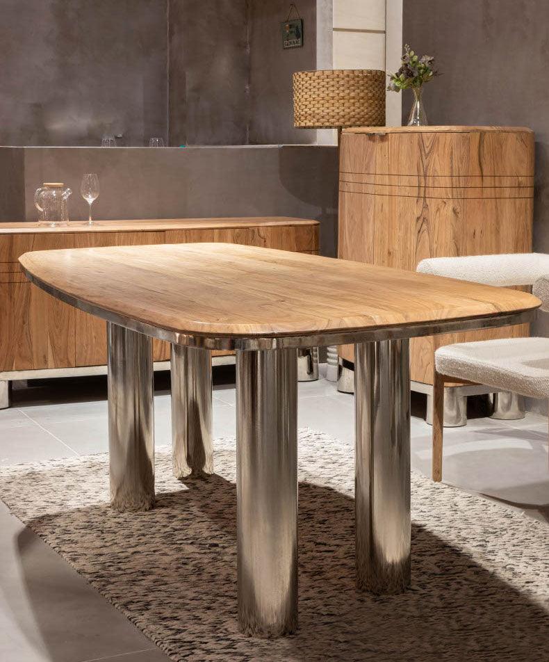 OSBORN METAL DINING TABLE - Frankwebs