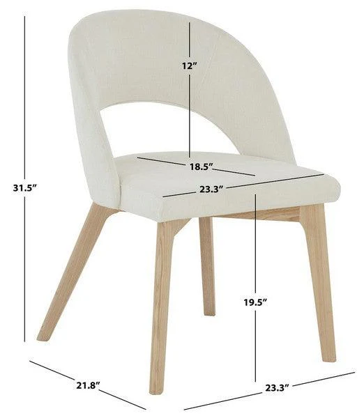 ROWLAND LINEN DINING CHAIR - Frankwebs