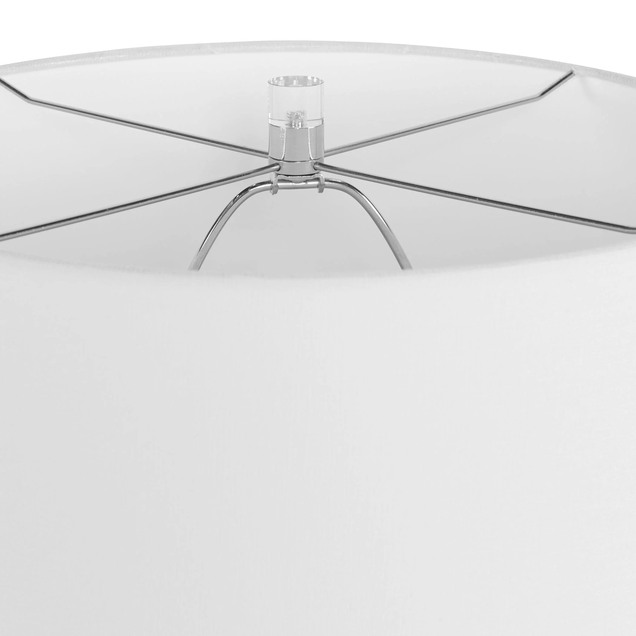 KENTLY WHITE MARBLE TABLE LAMP - Frankwebs