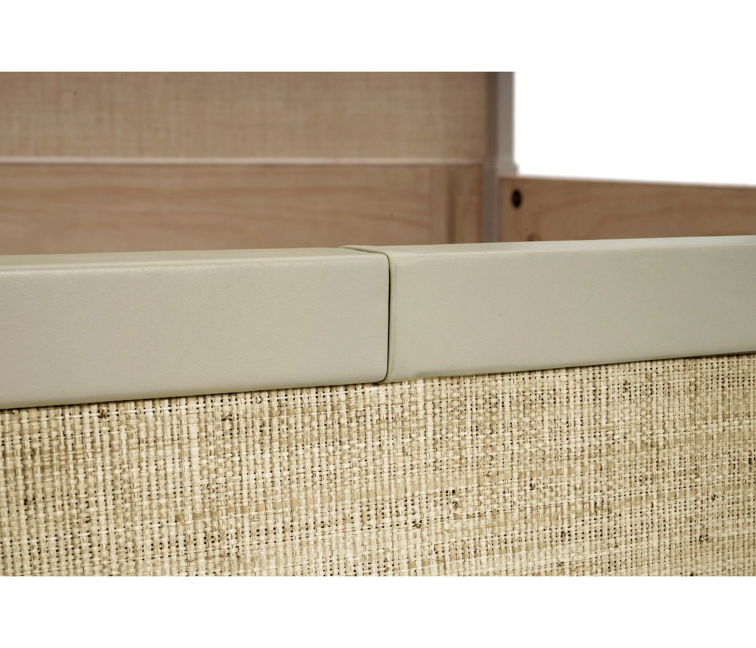 Water Seiche Woven Wing Wave King Bed - Frankwebs