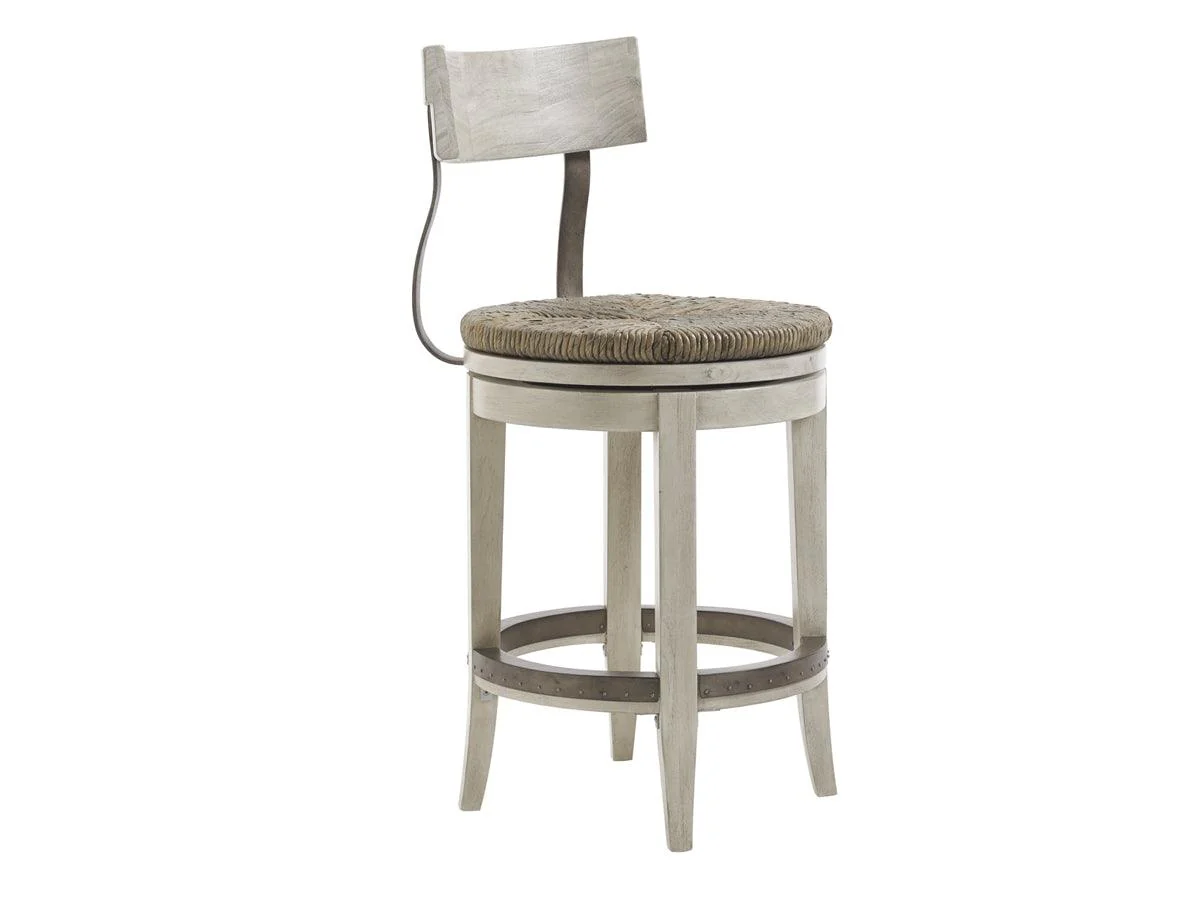 Oyster Bay Merrick Swivel Counter Stool - Frankwebs