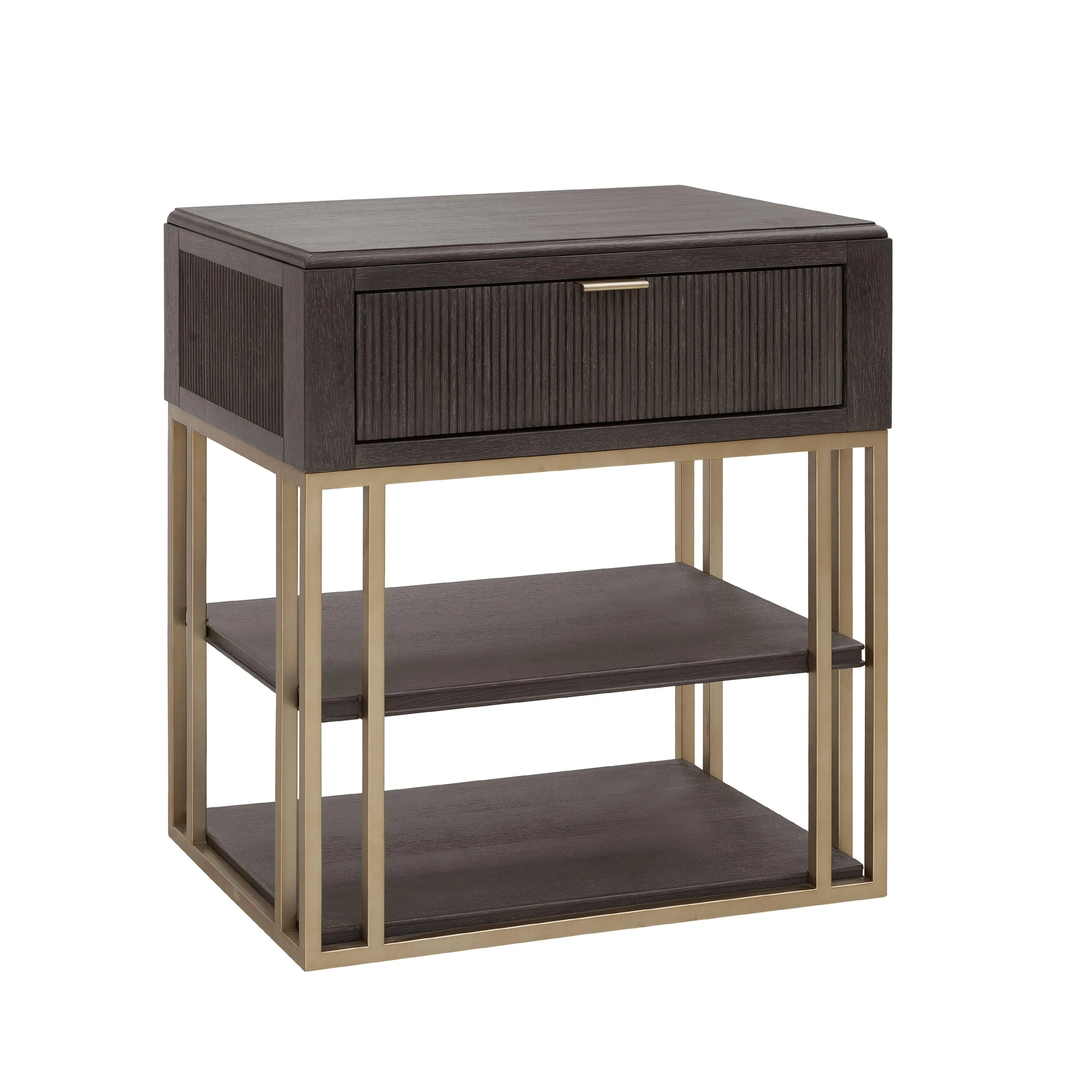 West End Loft Accent Nightstand with Storage Drawer - Frankwebs