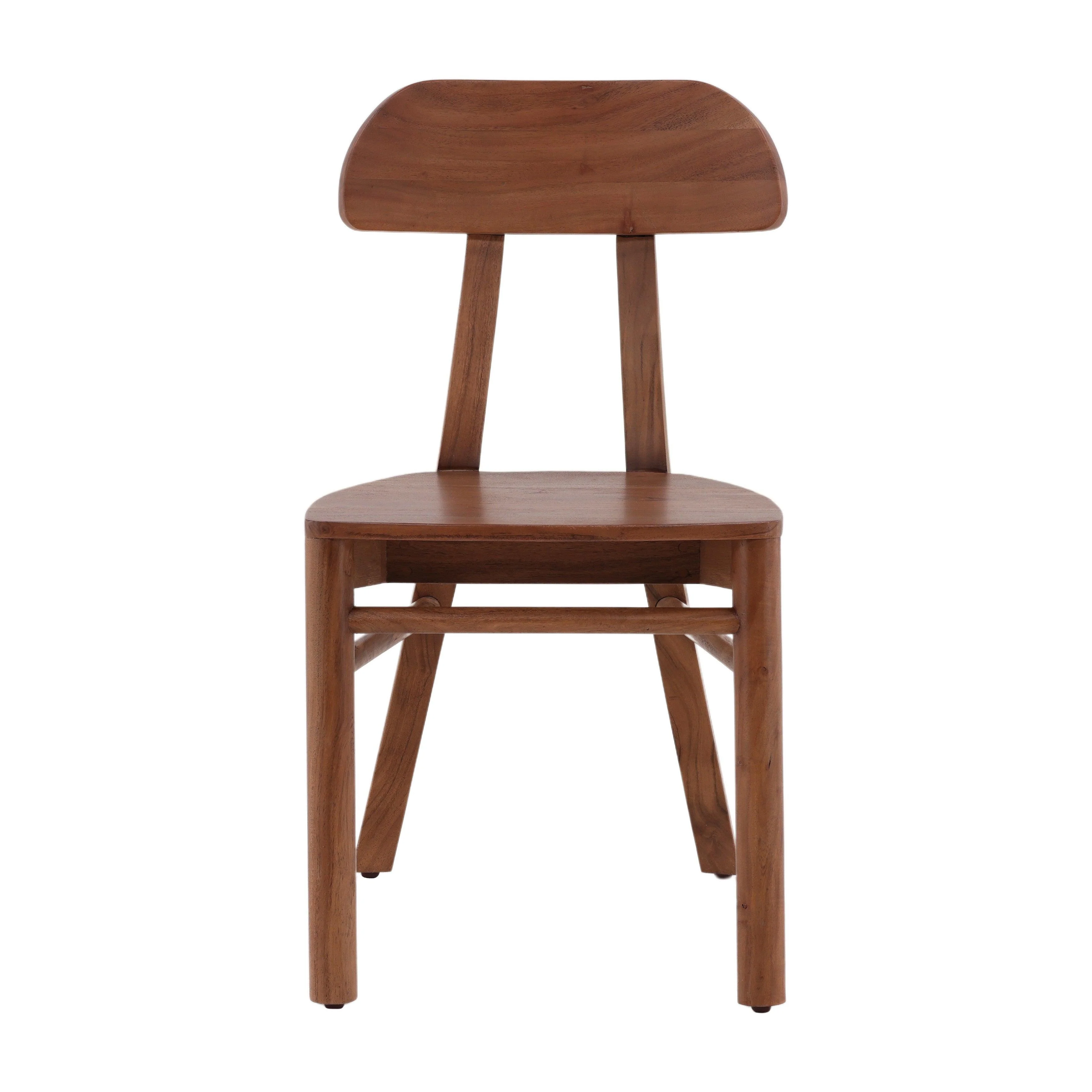 Orton Dining Chair Set of 2 Natural - Frankwebs