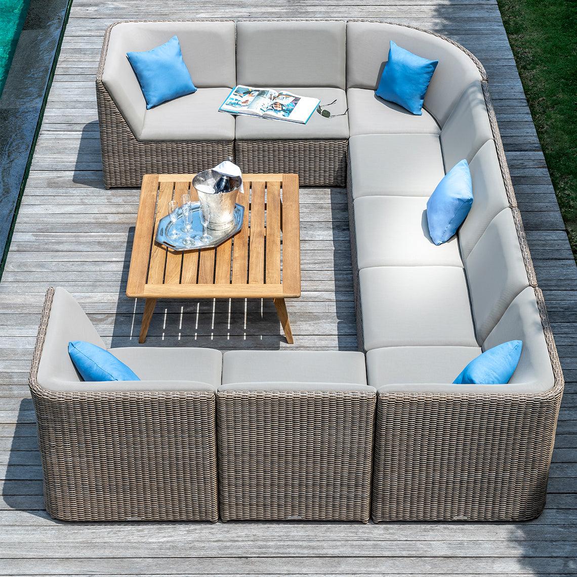 Milano Sectional Armless Settee - Frankwebs