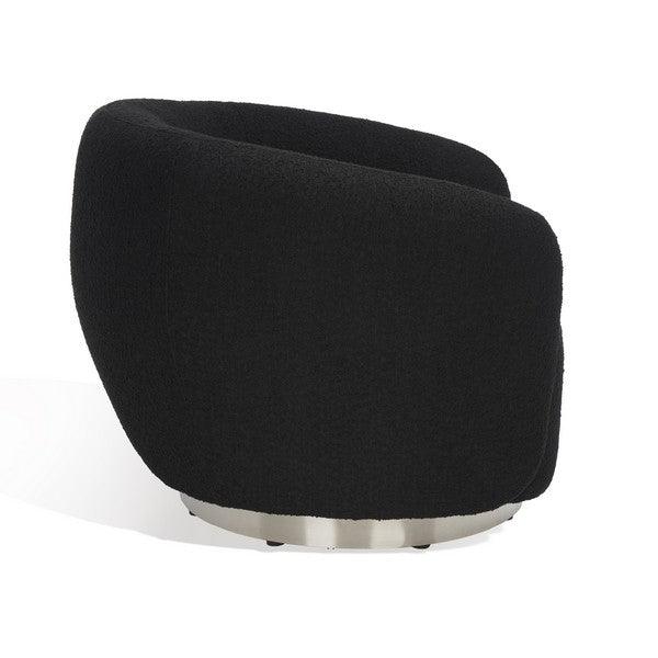 BERNARD BOUCLE SWIVEL ACCENT CHAIR - Frankwebs