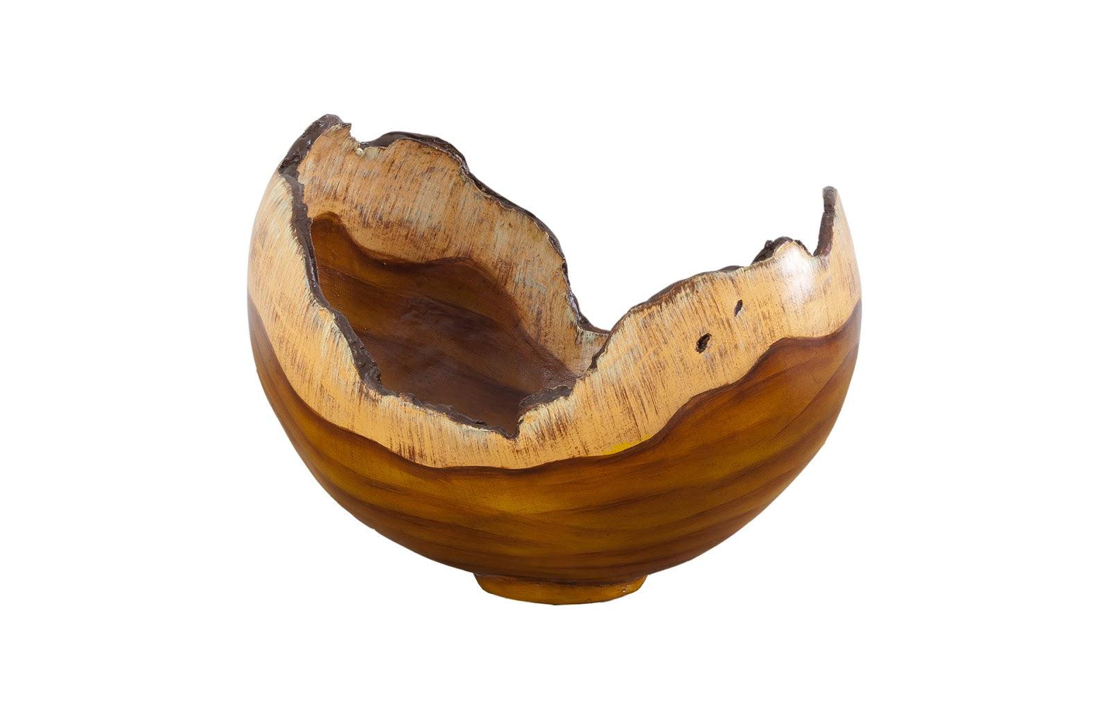 Burled Bowl, Faux Bois - Frankwebs