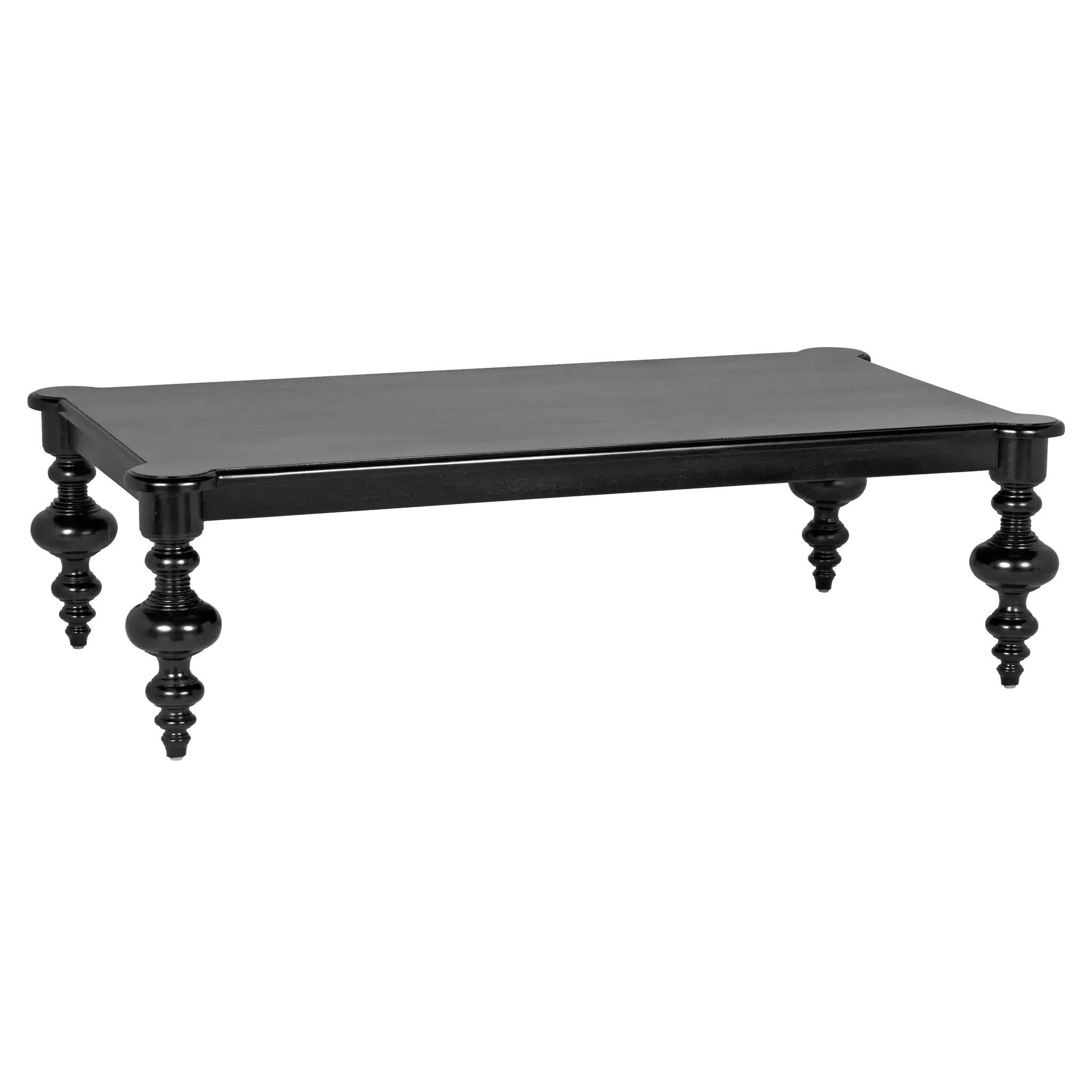 Graff Coffee Table, Hand Rubbed Black - Frankwebs