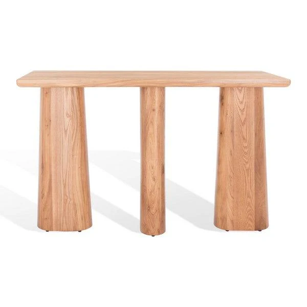 RYLLAE ELM WOOD CONSOLE TABLE - Frankwebs