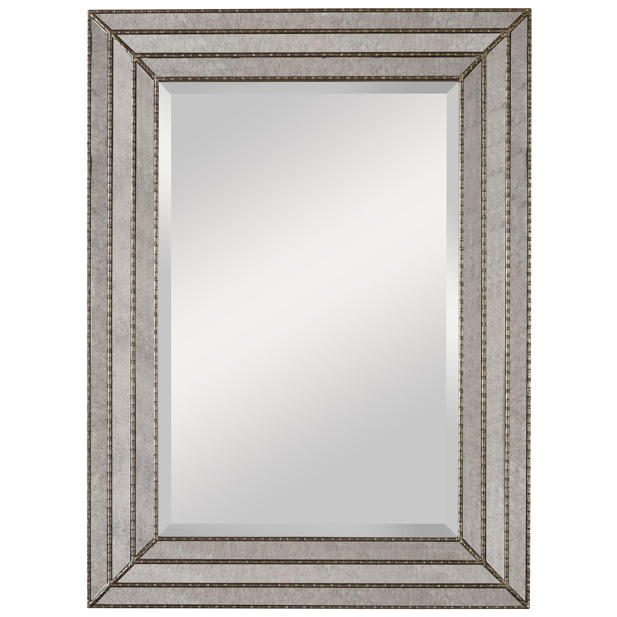 SEYMOUR ANTIQUE SILVER MIRROR - Frankwebs