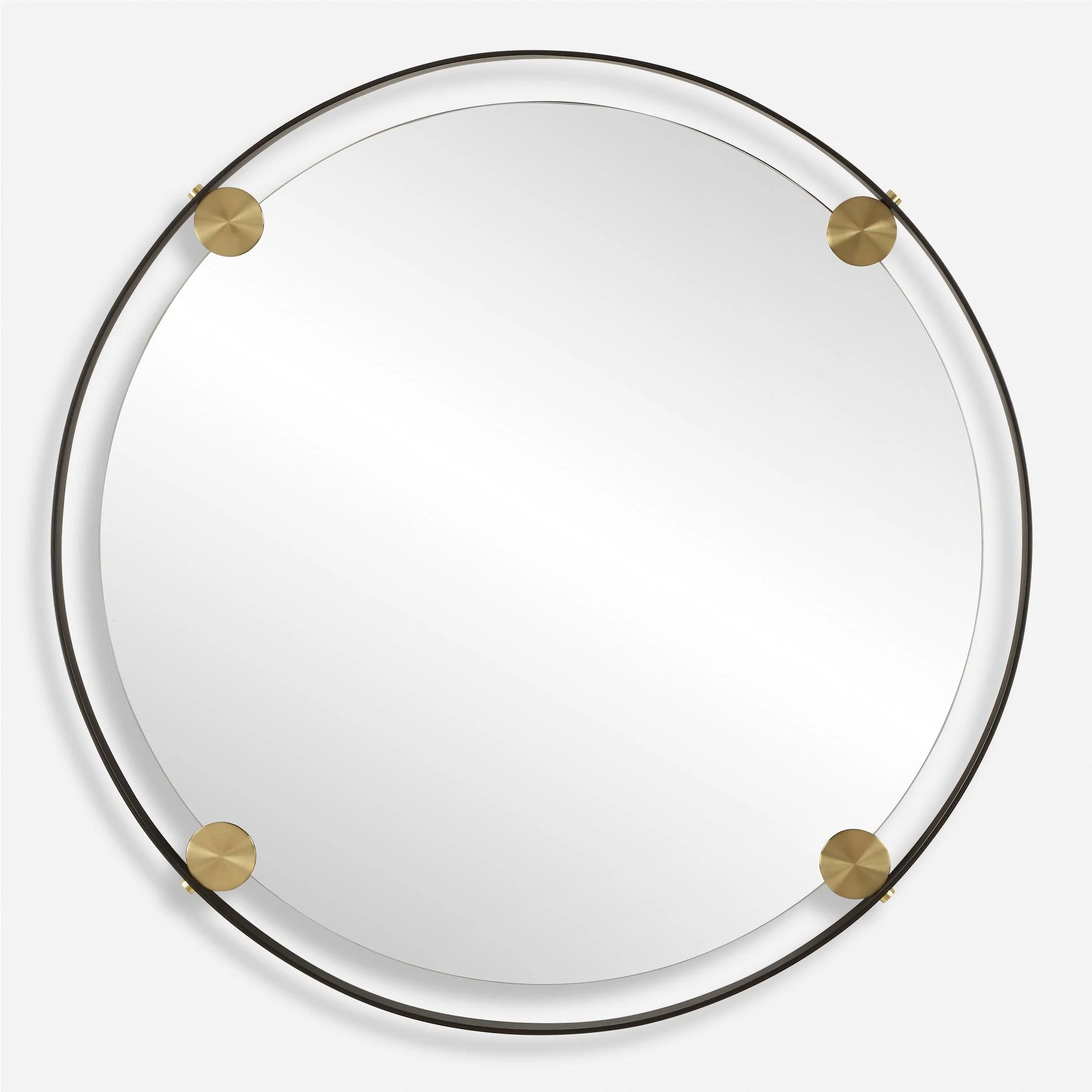 Radius Round Bronze Iron Mirror - Frankwebs