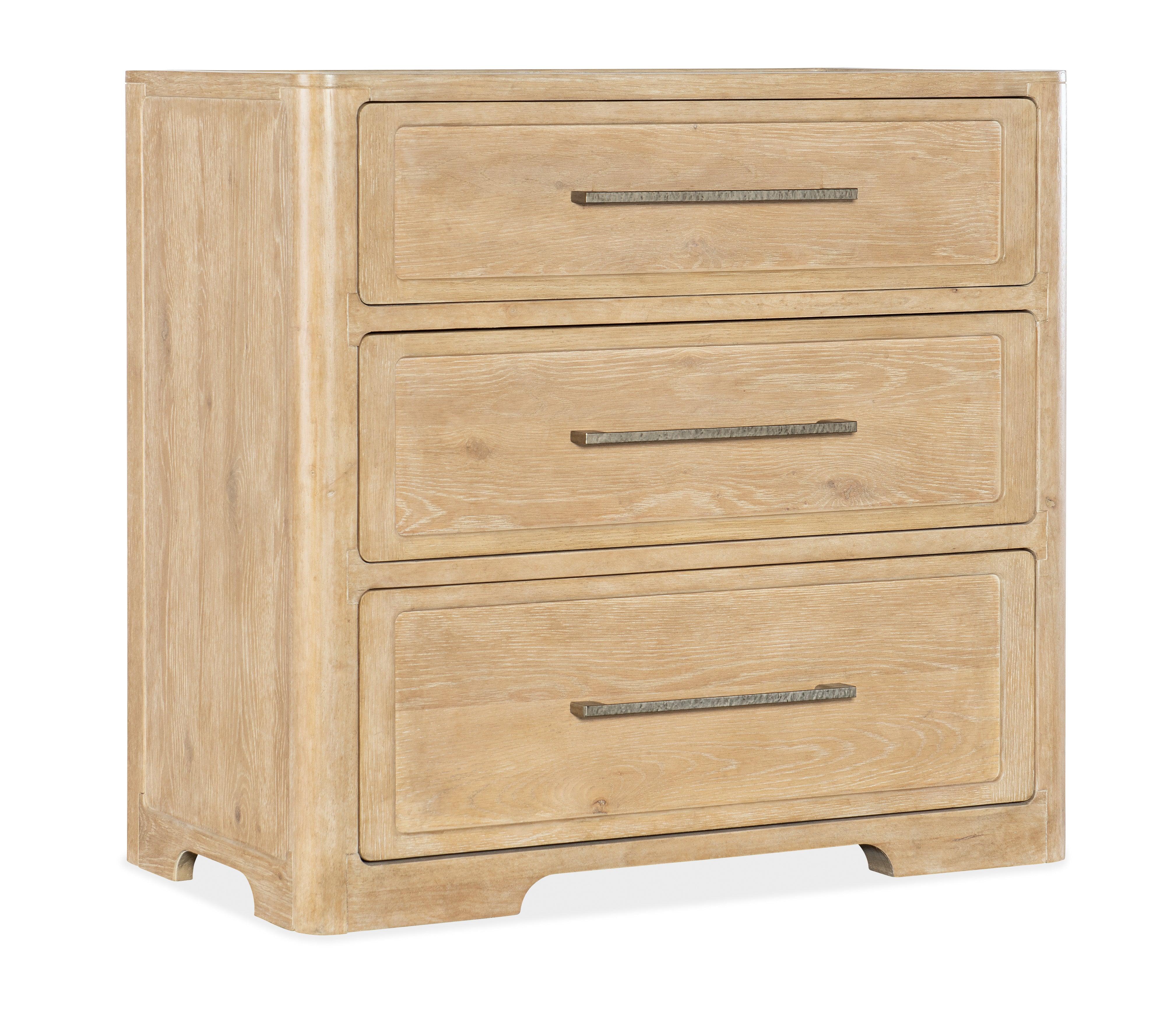 Retreat Three-Drawer Nightstand - Frankwebs